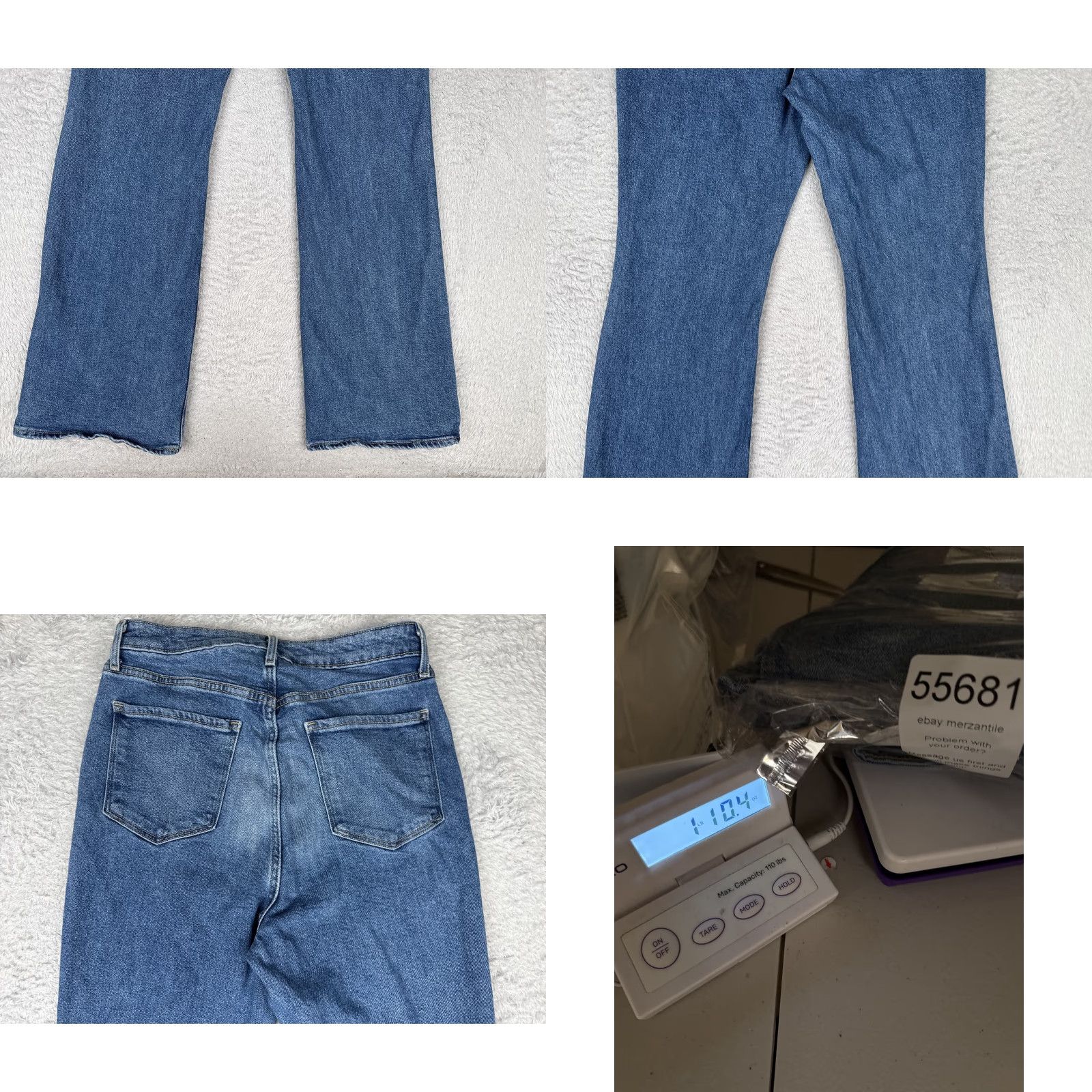 Old Navy Old Navy Jeans Womens 12 Blue Medium Wash High Rise Flare Denim 30x31 Pocket 5-Pocket Stretch Regular Vintage No Size 34" / US 12 / IT 48 - 10 Thumbnail