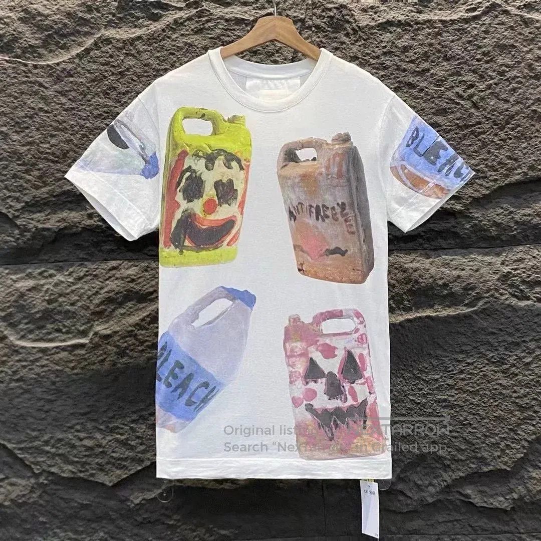 Givenchy Givenchy x Josh Smith SS22 Cartoon Print T-shirt. Size US XXS / EU 40 - 1 Thumbnail
