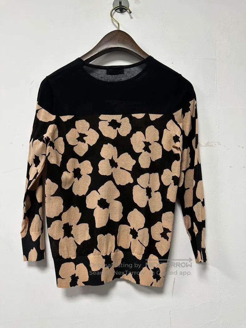 Dries Van Noten Dries Van Noten Brown Knit Sweater Size XS / US 0-2 / IT 36-38 - 2 Thumbnail