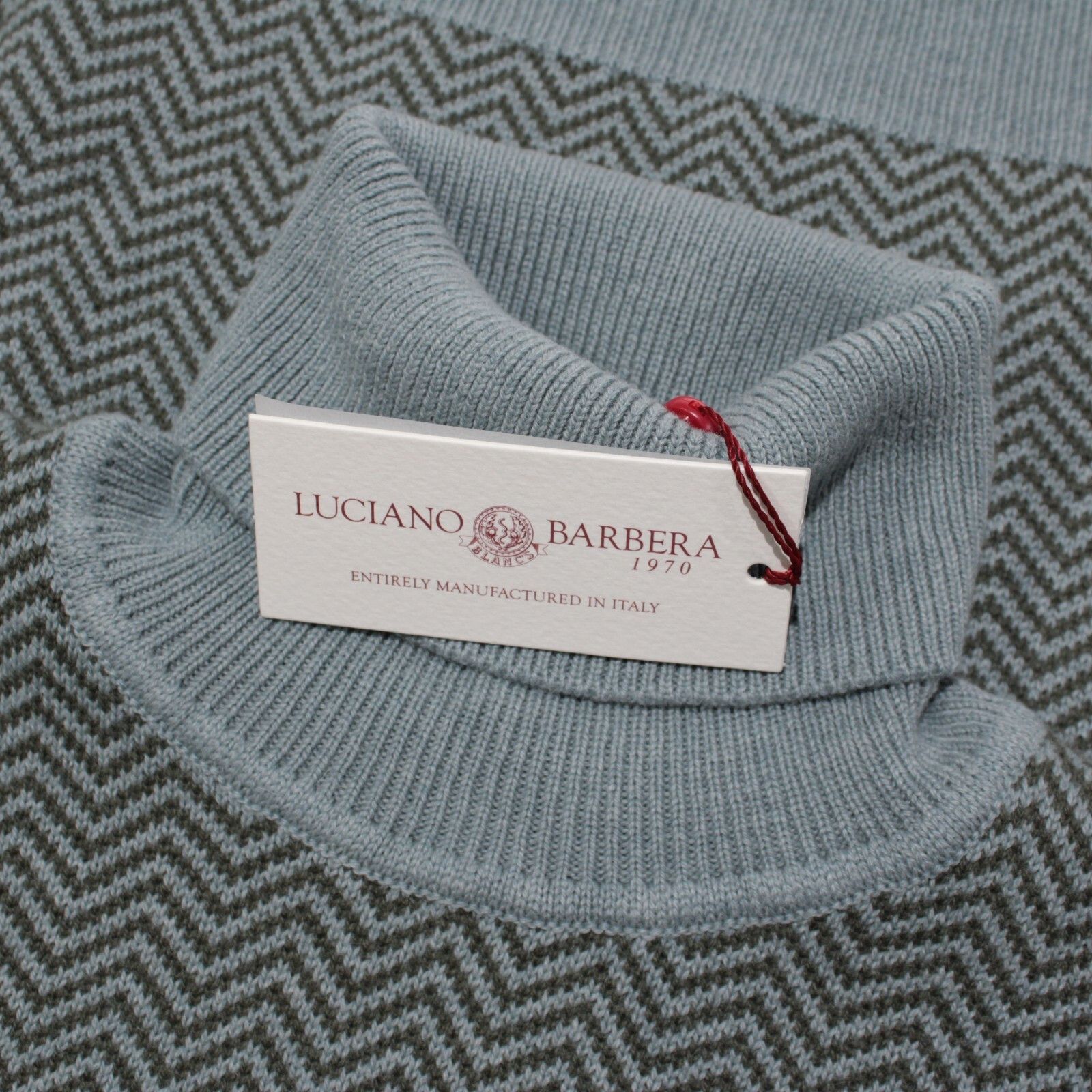 Luciano Barbera Luciano Barbera Sweater Size US XL in Blue Size US XL / EU 56 / 4 - 1 Thumbnail