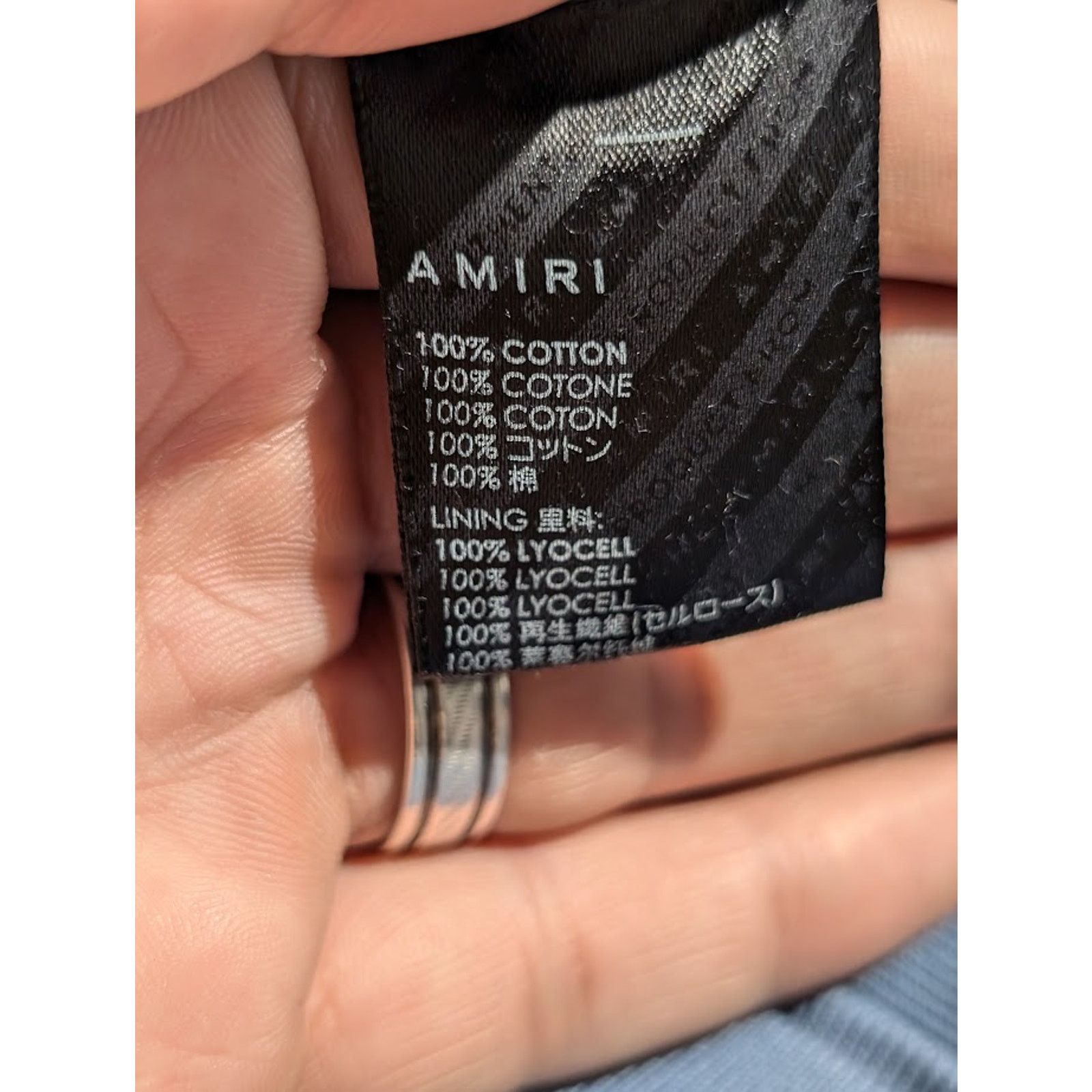 Amiri o1rshd1 Q:3 / Amiri 22 Hoodie in Bluefin Size US XL / EU 56 / 4 - 18 Thumbnail
