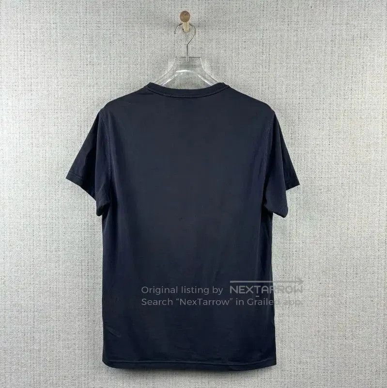 Burberry Burberry Summer Navy Cotton Embroidered T-Shirt. Size US M / EU 48-50 / 2 - 3 Thumbnail