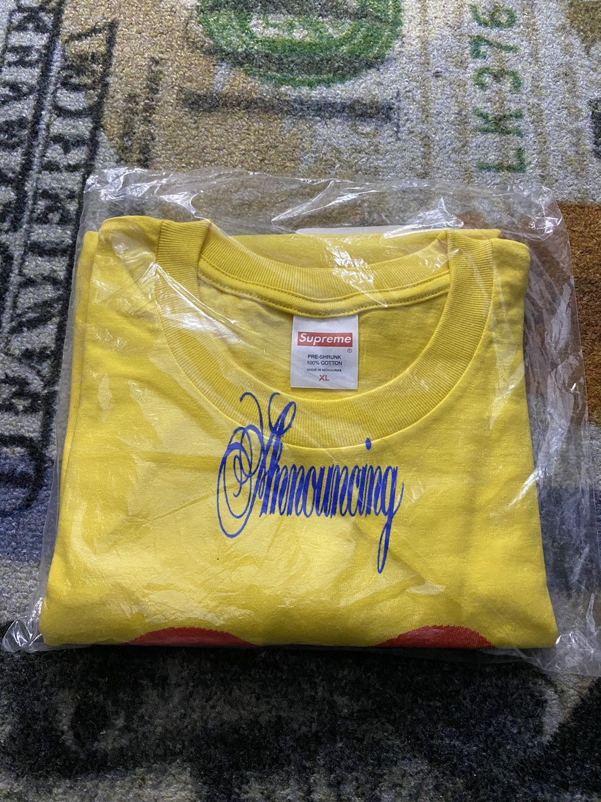 Supreme Announcing Tee 