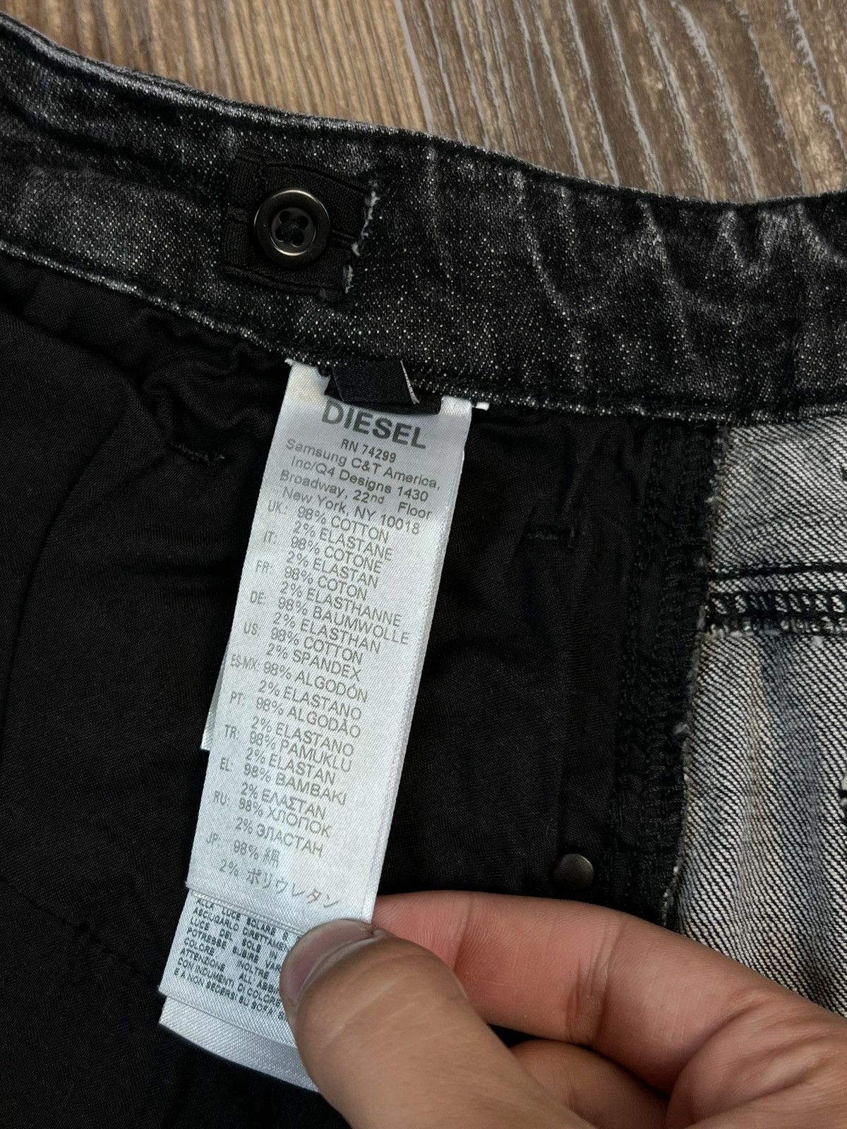 Diesel Diesel Denim Button Up Grey Mini Skirt Size 24" / US 00 / IT 34 - 13 Thumbnail