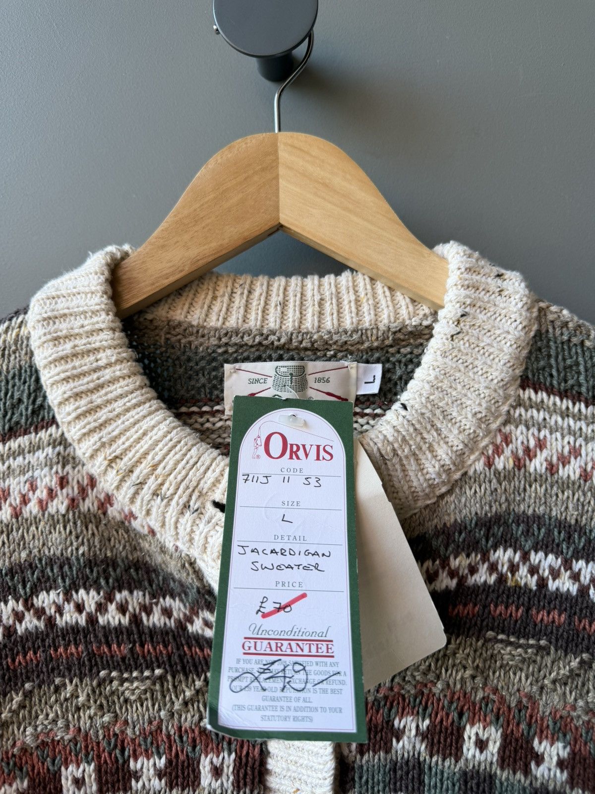 Orvis Orvis Multicolor Knit Sweater USA Size L Size US L / EU 52-54 / 3 - 3 Thumbnail