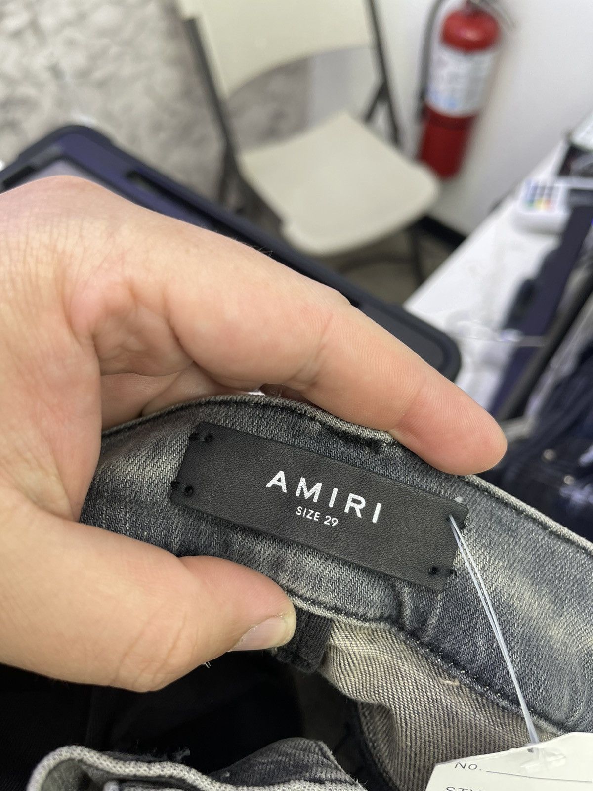 Amiri Amiri Mx1 Grey/Brown Size US 29 - 4 Thumbnail