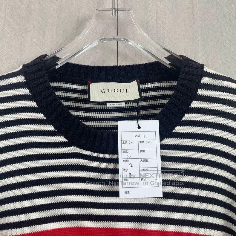 Gucci Gucci Classic GG Colorblock Knit Sweater. Size US L / EU 52-54 / 3 - 2 Thumbnail