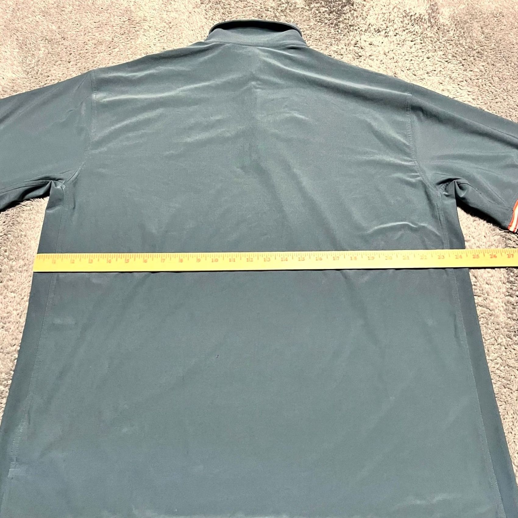 Nike Nike Golf Polo Shirt XL Mens Green Performance Striped Cuff Size US XL / EU 56 / 4 - 4 Thumbnail