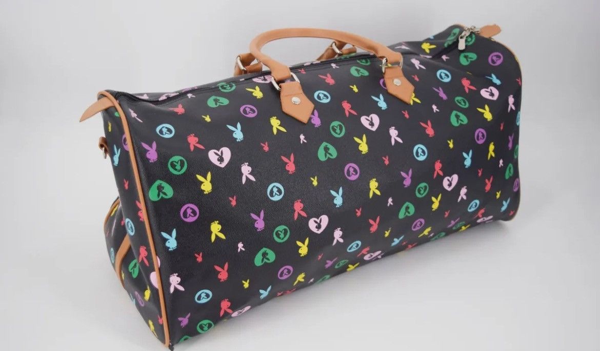 image of Playboy Monogram Travel Duffel, Women's
