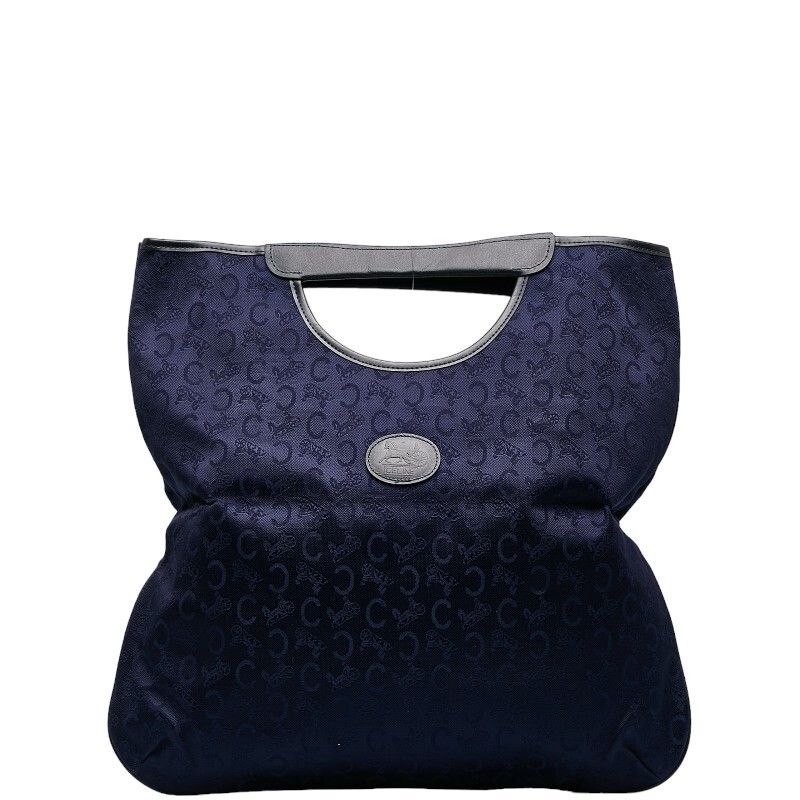 image of Celine C Macadam Canvas Bifold Handbag in Blue, Men's