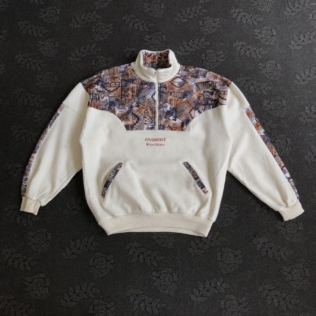 Japanese Brand TISS’ AIGLE CHAMONIX Mont-Blanc fleece Size US M / EU 48-50 / 2 - 1 Thumbnail