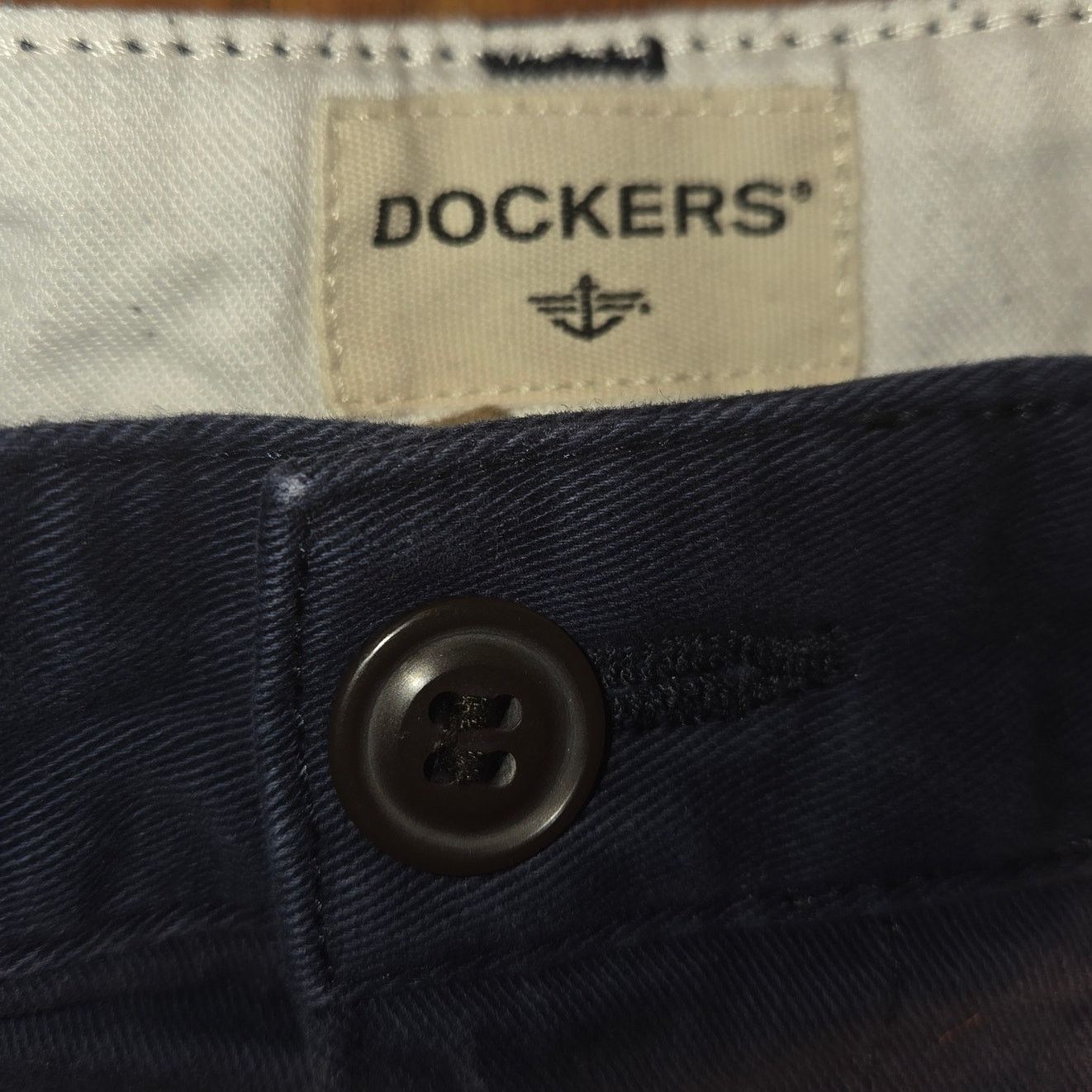 Dockers Dockers Navy Blue Chino Shorts - Men's Size 36 Size US 36 / EU 52 - 5 Thumbnail