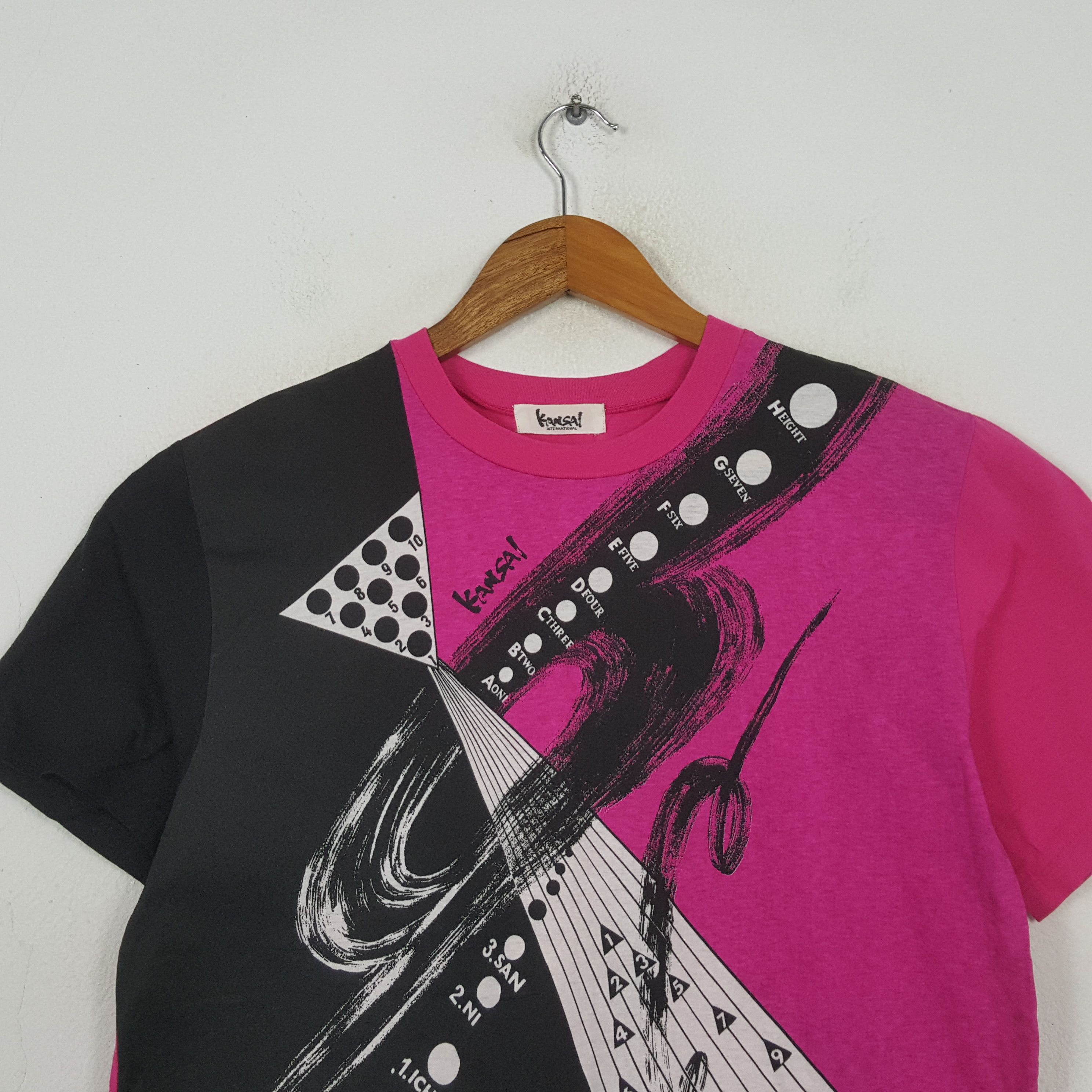 Kansai Yamamoto Vintage Kansai Yamamoto Japanese Brand T-shirt RR14 Size L / US 10 / IT 46 - 2 Thumbnail