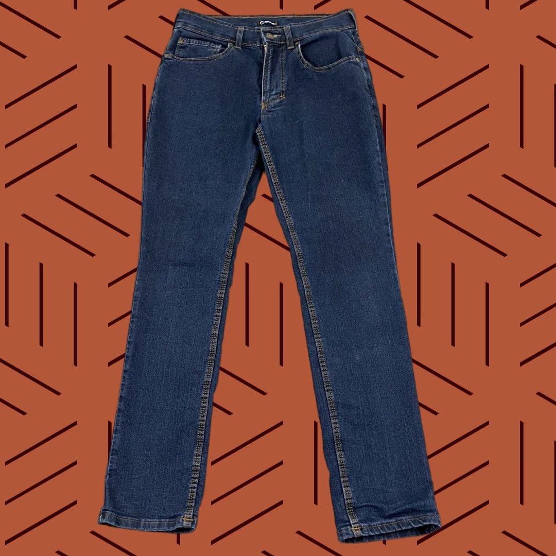 ORIGIN Jeans Mens 30 x 32 Fighter Fit Blue Denim Performance Stretch Delta 68