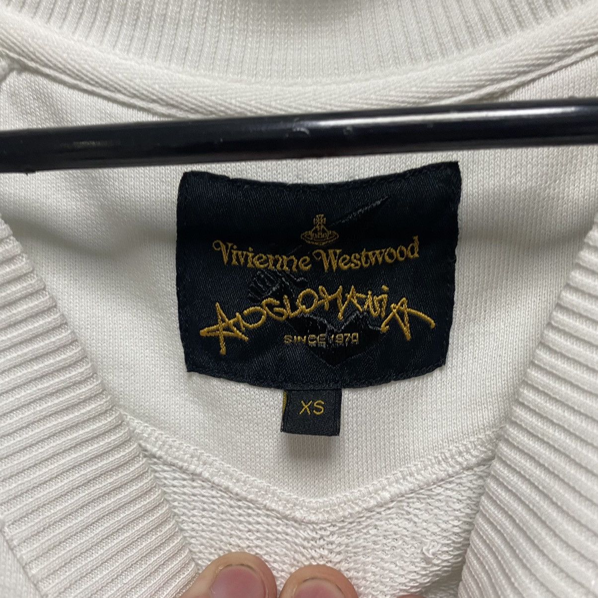 Vivienne Westwood Vintage Vivienne Westwood Sweatshirt big Logo anglomania Size US XS / EU 42 / 0 - 6 Thumbnail