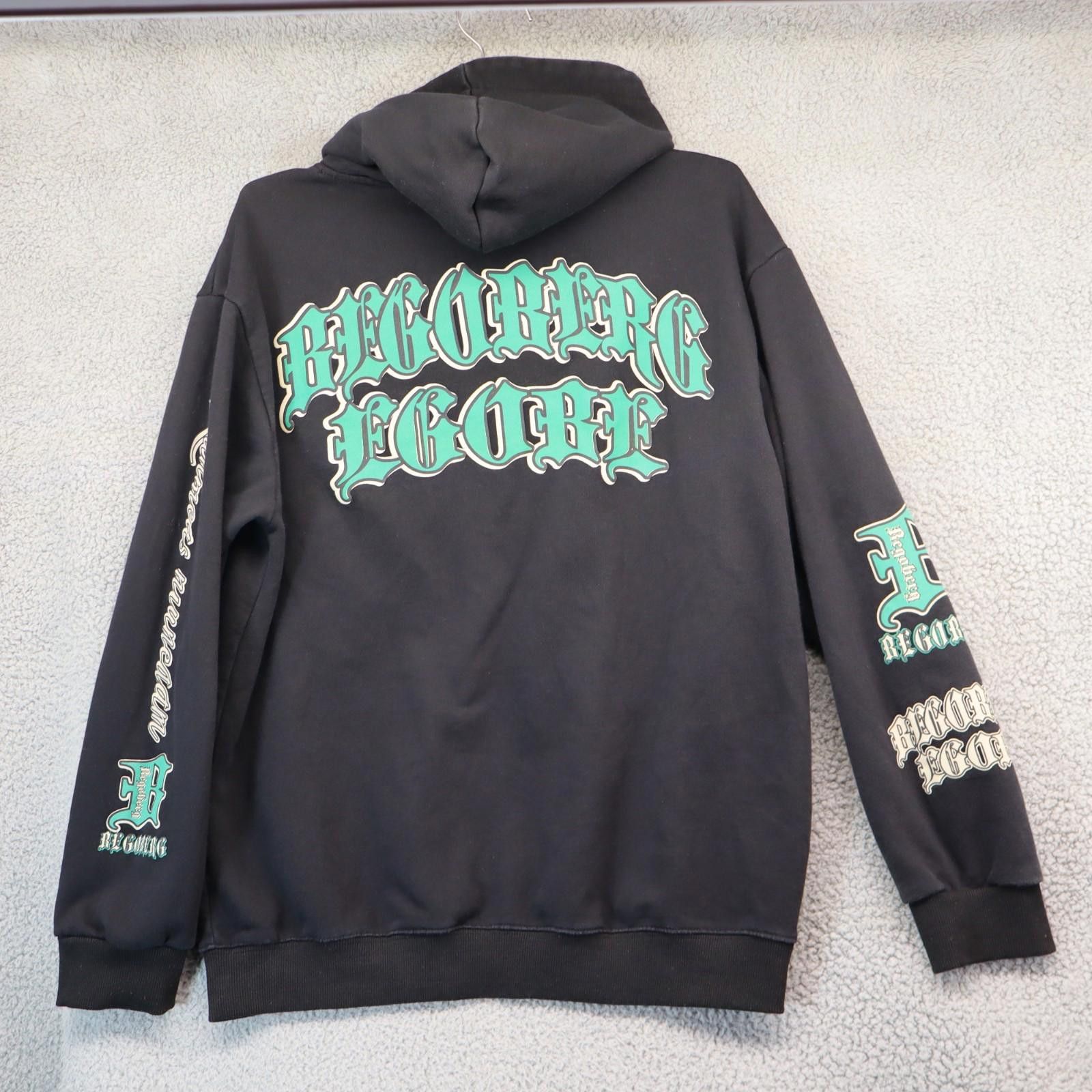 Wasted Paris Wasted Paris Hoodie Medium Black Pullover Drawstring Santo Size US M / EU 48-50 / 2 - 1 Thumbnail