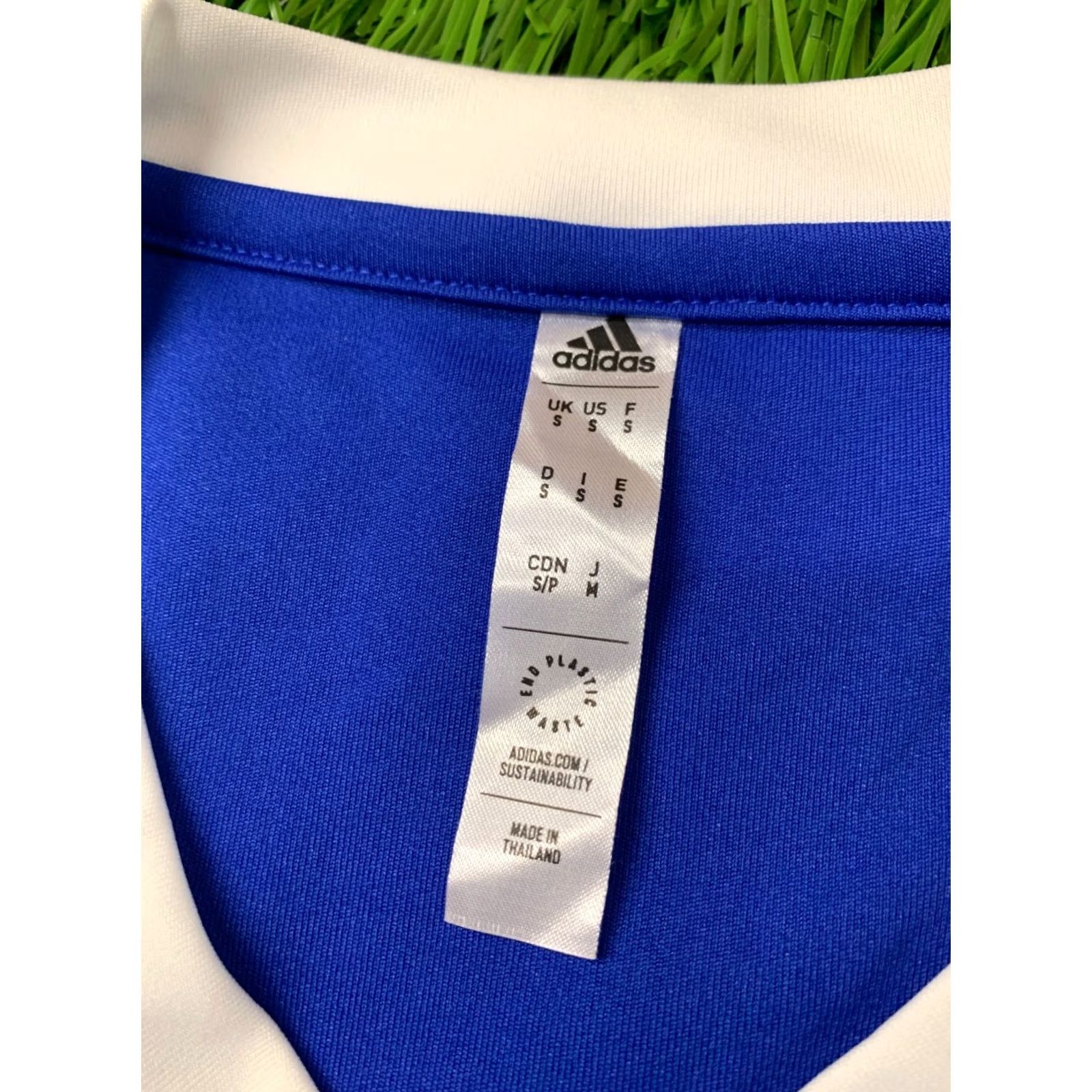 Adidas ADIDAS PERFORMANCE FOOTBALL SHIRT S ADIDAS ENTRADA Men Short Sleeve Blue and White 2021 Football Size US S / EU 44-46 / 1 - 6 Thumbnail