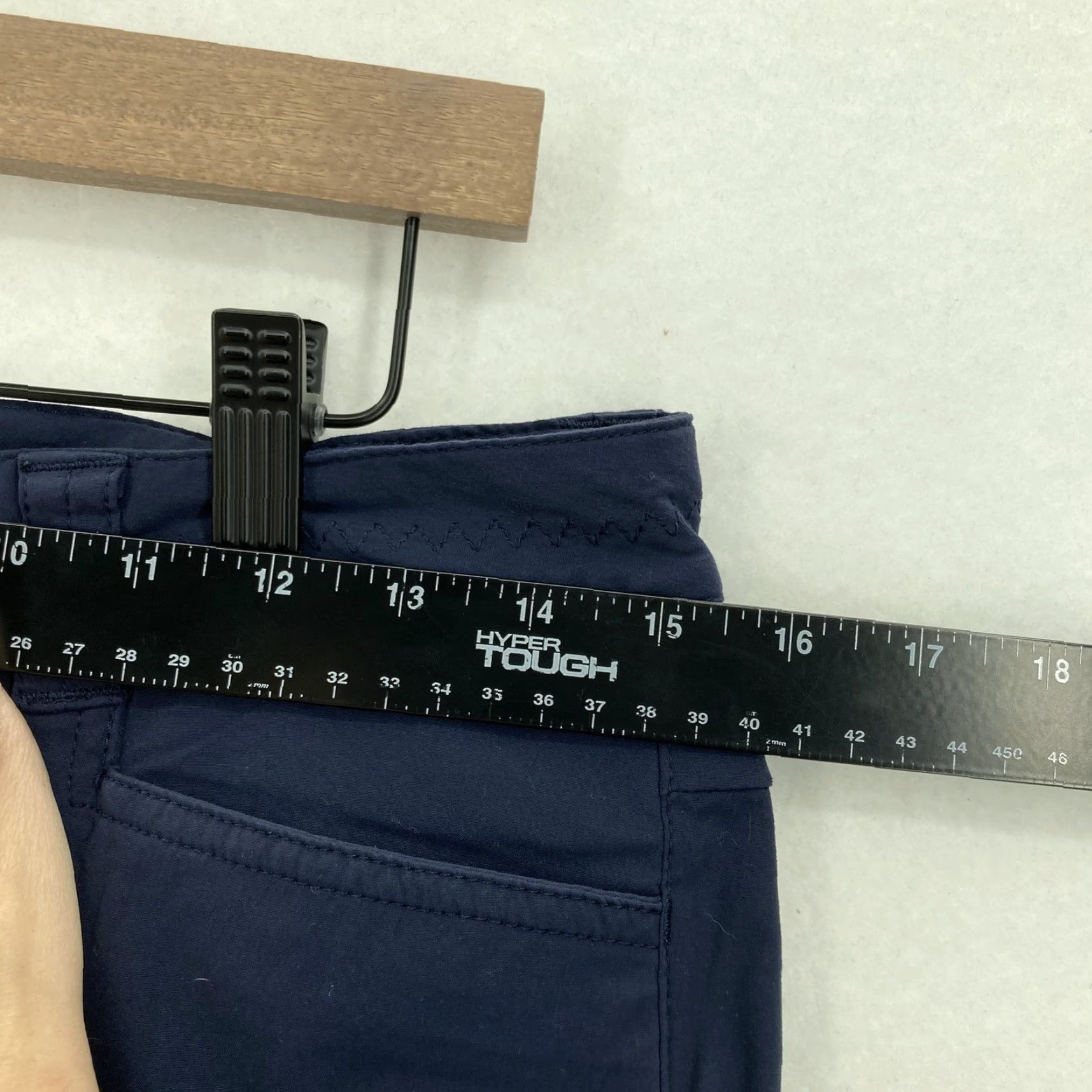 Eddie Bauer VINTAGE Eddie Bauer Travex Pants Womens 2 Navy Blue Hiking Nylon Stretch Outdoor Cargo Pants Women 2 Navy Blue Size 26" / US 2 / IT 38 - 5 Thumbnail