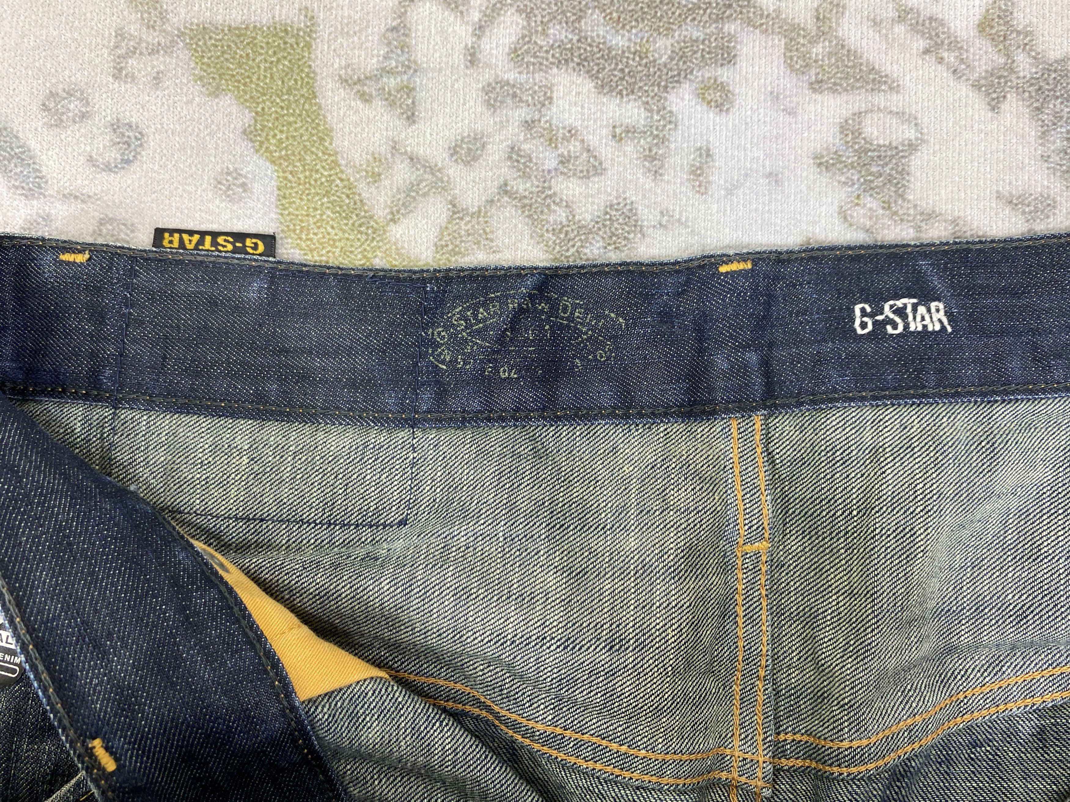 Hysteric Glamour Blue Vintage G-Star Jeans 34x28 - JN3060 Size US 34 / EU 50 - 16 Thumbnail