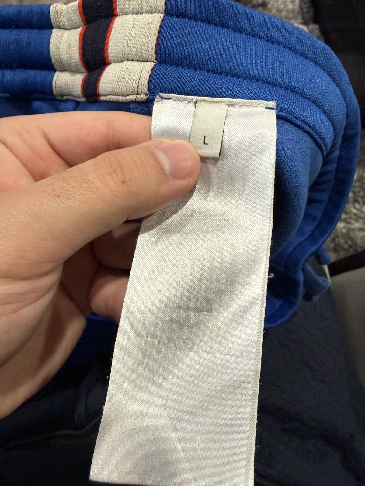 Gucci Gucci Blue Logo Side Stripe Track Pants Size US 34 / EU 50 - 6 Thumbnail