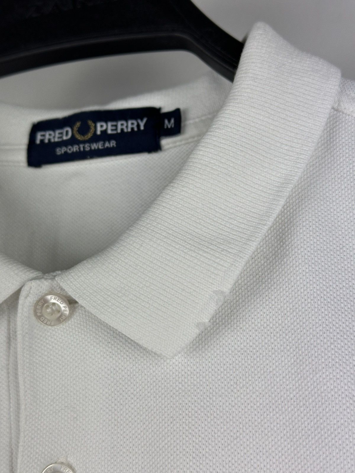 Fred Perry × Vintage Vintage Y2K Fred Perry Big Embroidery Logo Polo T-shirt Size US S / EU 44-46 / 1 - 8 Thumbnail