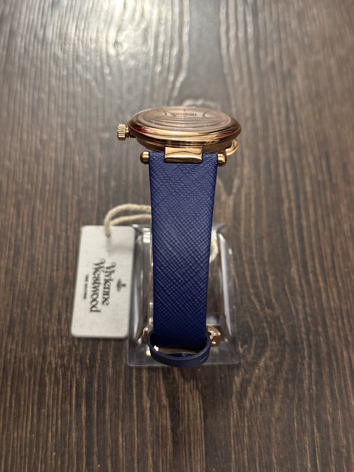 Vintage Vivienne Westwood ORB-POP Navy/Pink-Gold Watch Size ONE SIZE - 4 Thumbnail