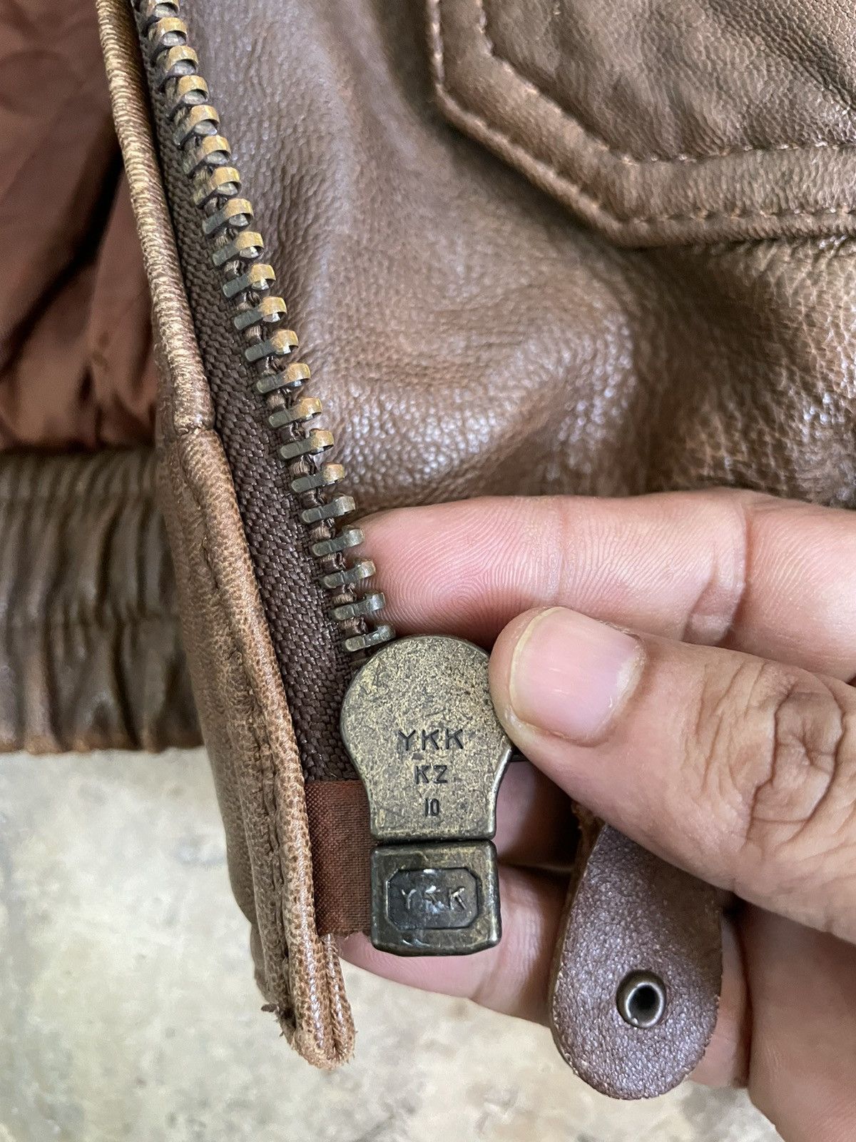Genuine Leather × Japanese Brand 90's Genuine Leather Gleeman Jacket Size US L / EU 52-54 / 3 - 8 Thumbnail