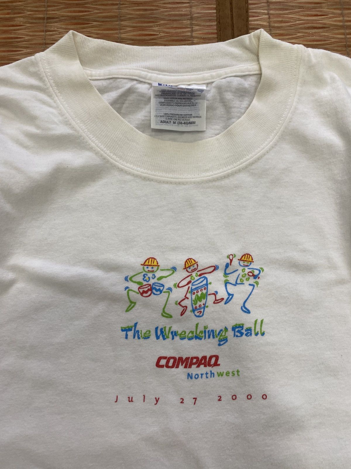 Hanes × Vintage Compaq Interenet Tees Size US M / EU 48-50 / 2 - 4 Thumbnail