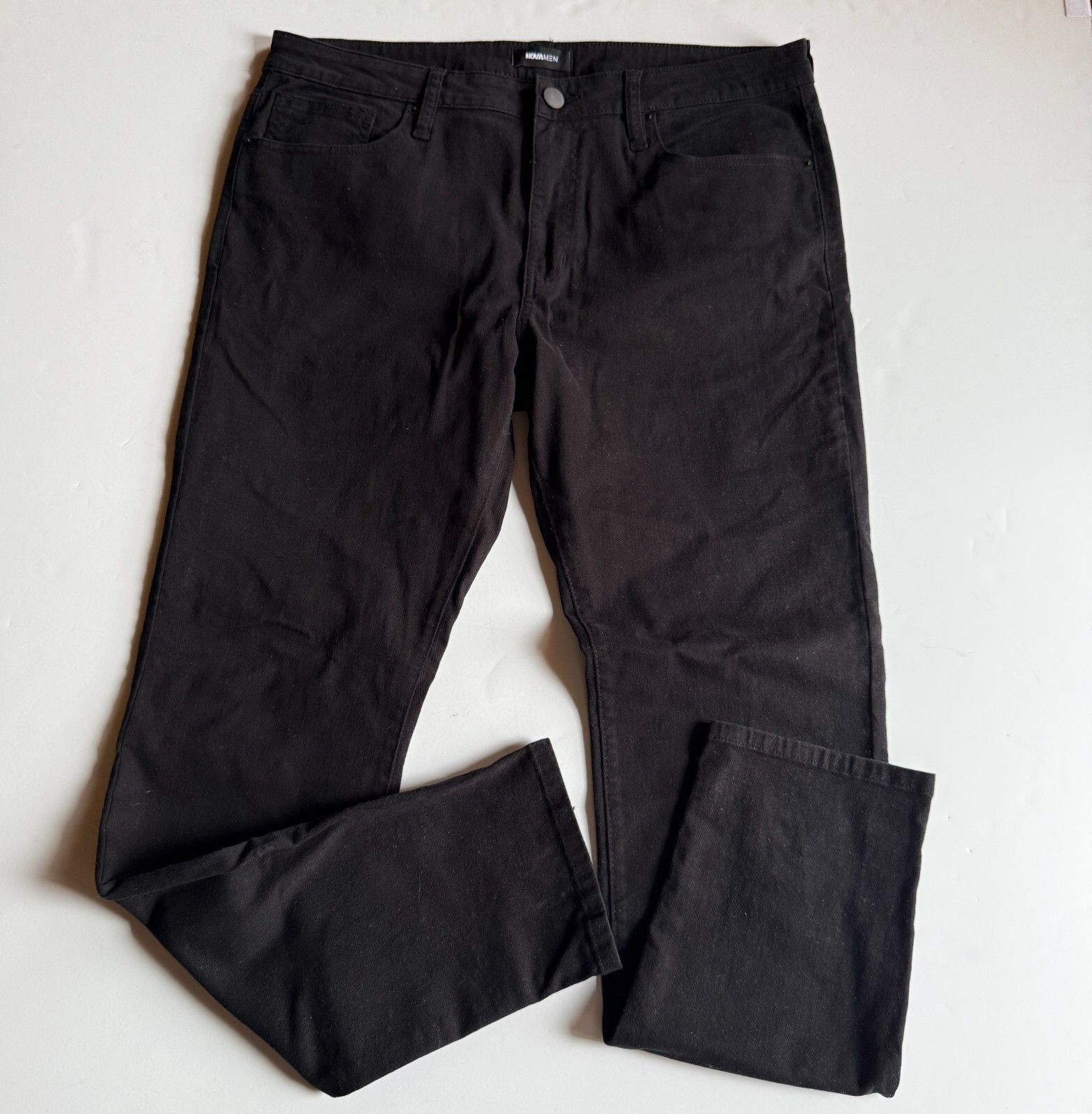 Fashion Nova Fashion NovaMEN Black Slim Fit Stretch Jeans - 36 Waist Size US 36 / EU 52 - 1 Thumbnail