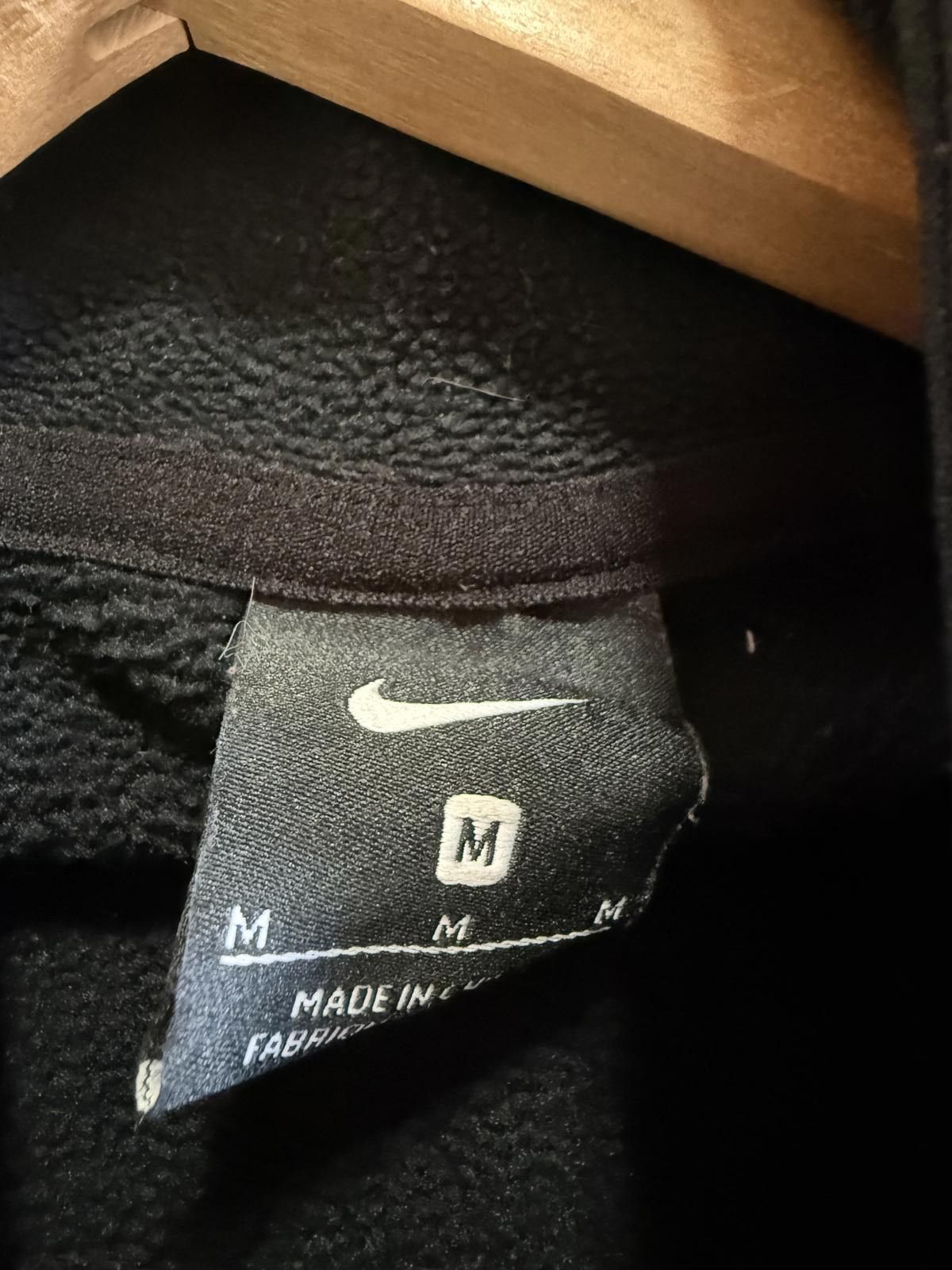 Nike Nike Black Fleece Pullover Hoodie - Size M Size US M / EU 48-50 / 2 - 4 Thumbnail