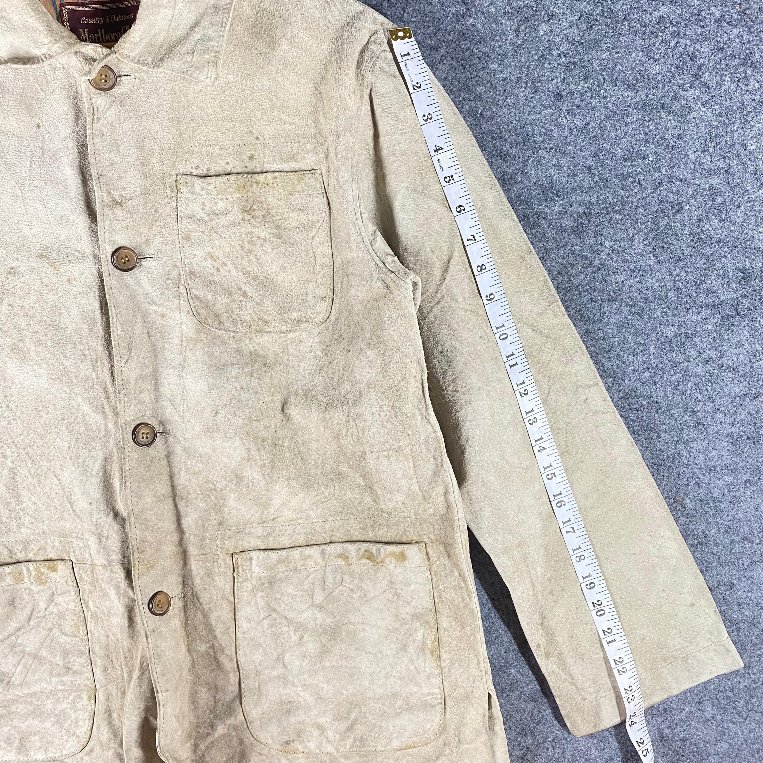 Marlboro Classics Vintage 90s Malboro Classic Leather Jacket Size US S / EU 44-46 / 1 - 6 Thumbnail