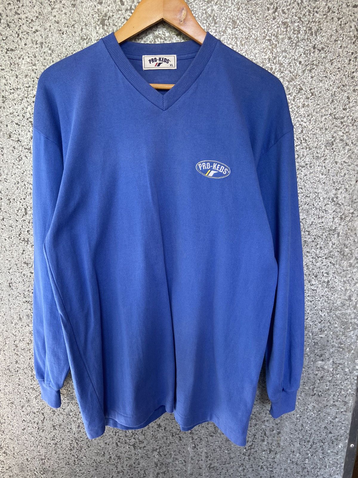 Pro-Keds 🔥 Vintage Prokeds t shirt long sleeve big logo Size US XL / EU 56 / 4 - 3 Thumbnail