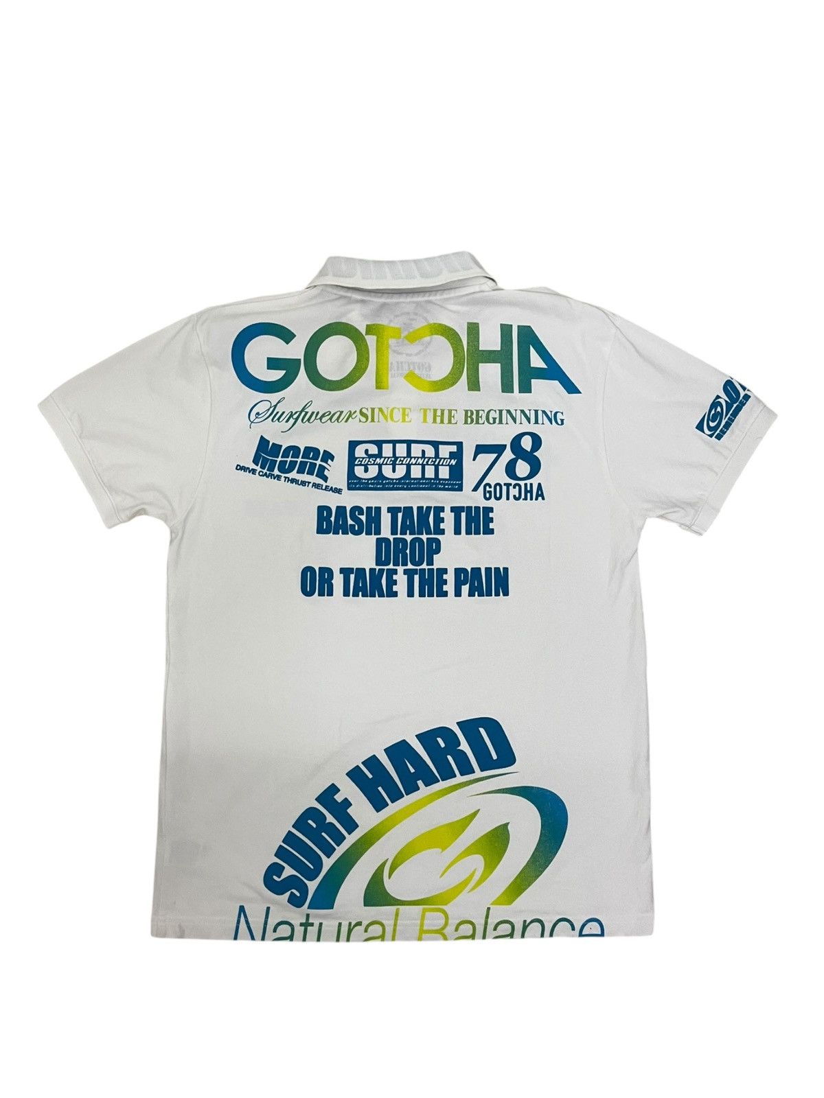 Gotcha Y2K Gotcha Surf OVP High Density Print Polo Tee Size US M / EU 48-50 / 2 - 1 Thumbnail