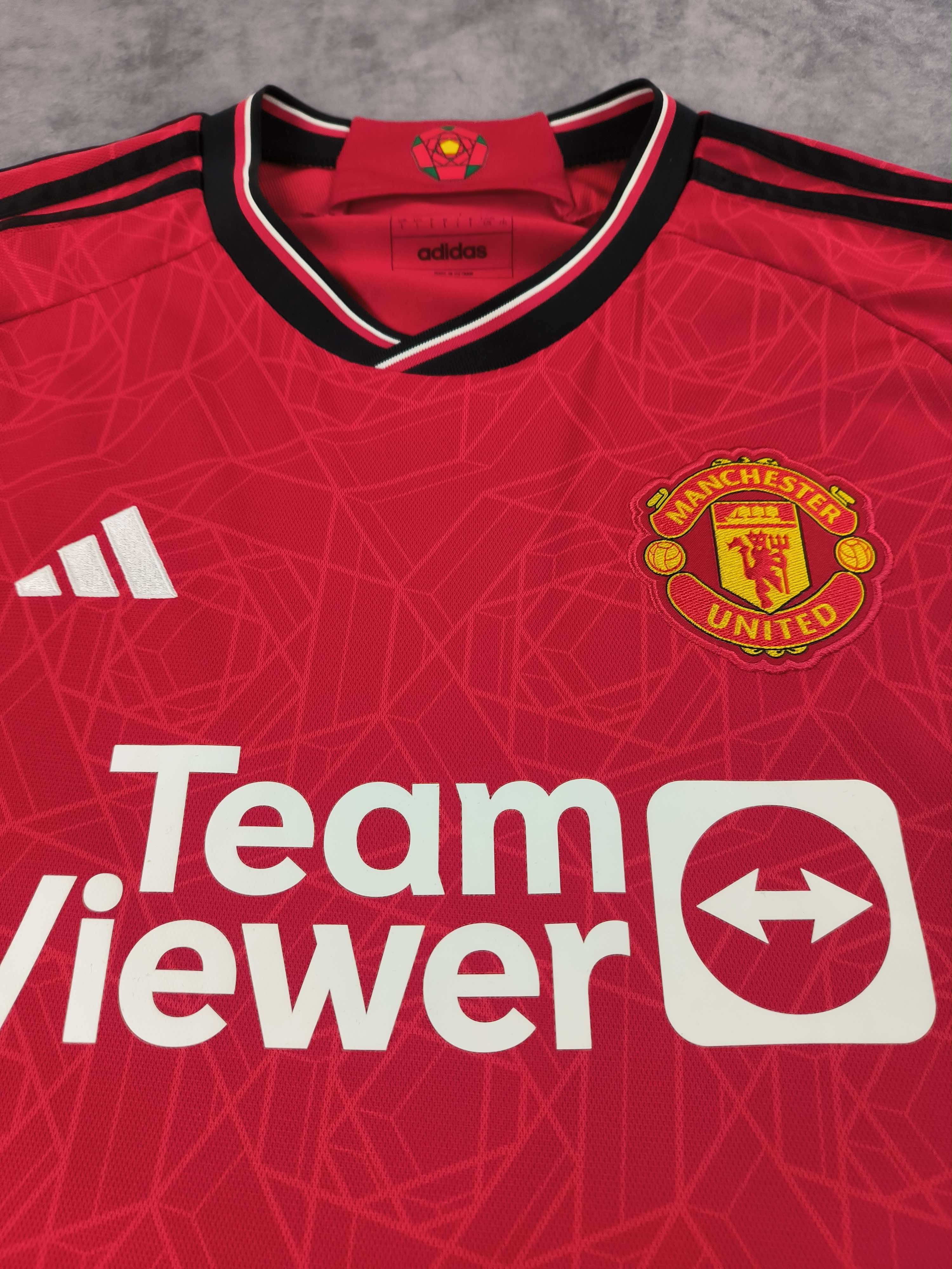 Adidas Manchester United 2023-24 Adidas home football jersey size L Size US L / EU 52-54 / 3 - 6 Thumbnail