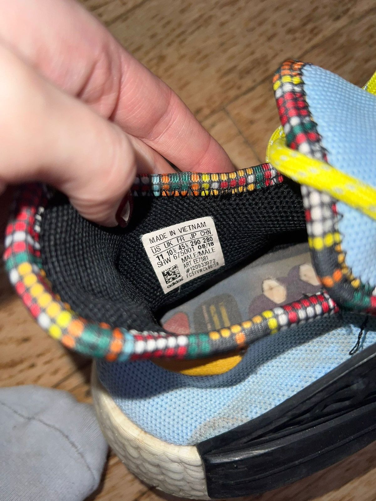 Adidas Adidas pharell williams sneaker Size US 11 / EU 44 - 7 Thumbnail