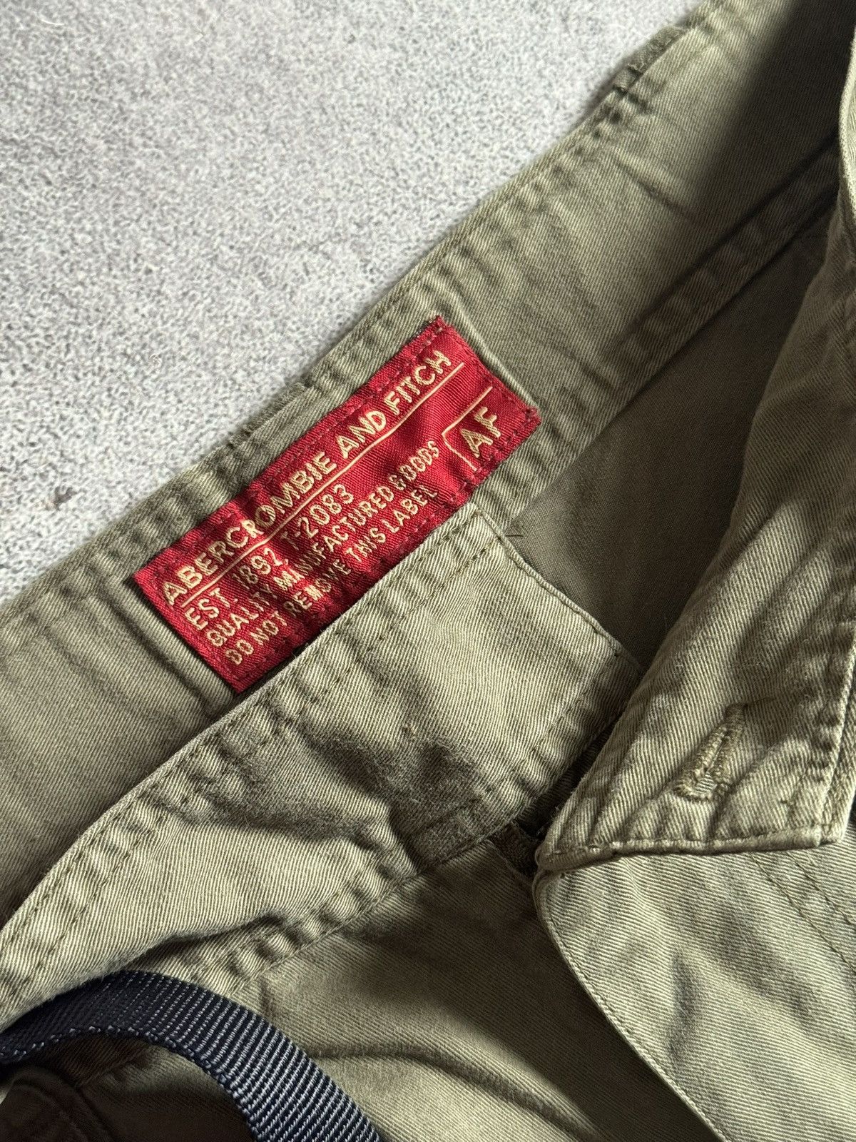 Abercrombie & Fitch Abercrombie & Fitch L transformer baggy cargo pants joggers Size US 34 / EU 50 - 12 Thumbnail