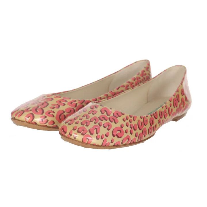 Louis Vuitton Louis Vuitton Colorful Patent Leather Flats 0079 Size US 7 / IT 37 - 1 Thumbnail