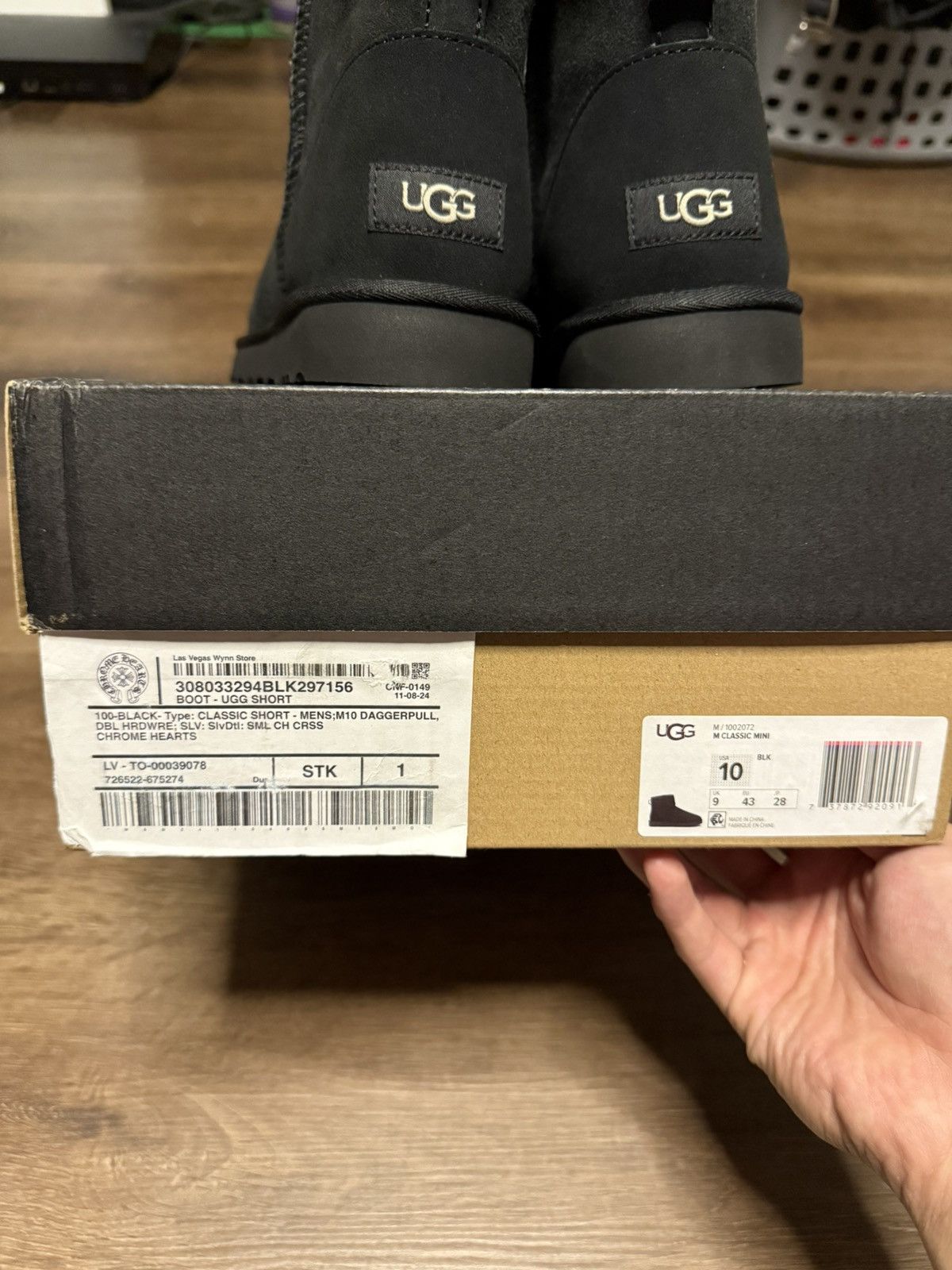 Chrome Hearts × Ugg Chrome Hearts Uggs Mid Top Dagger Size US 10 / EU 43 - 2 Thumbnail