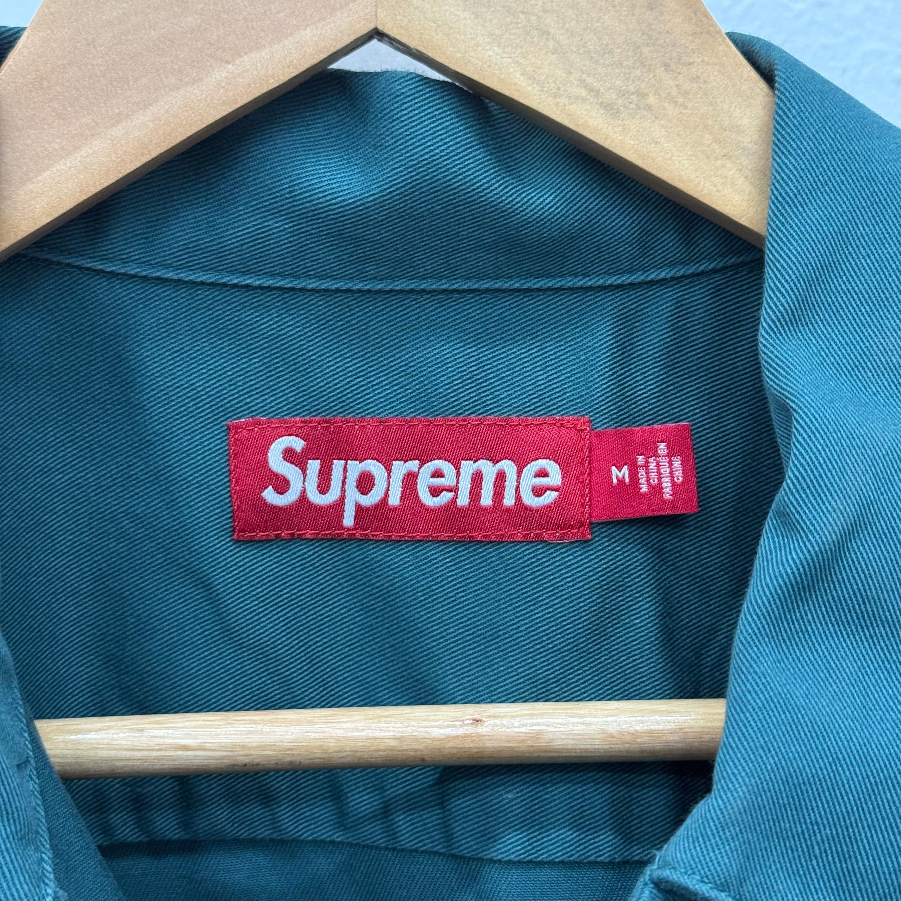 Supreme Supreme Rhinestone Lady Work Shirt - Size M Size US M / EU 48-50 / 2 - 5 Thumbnail