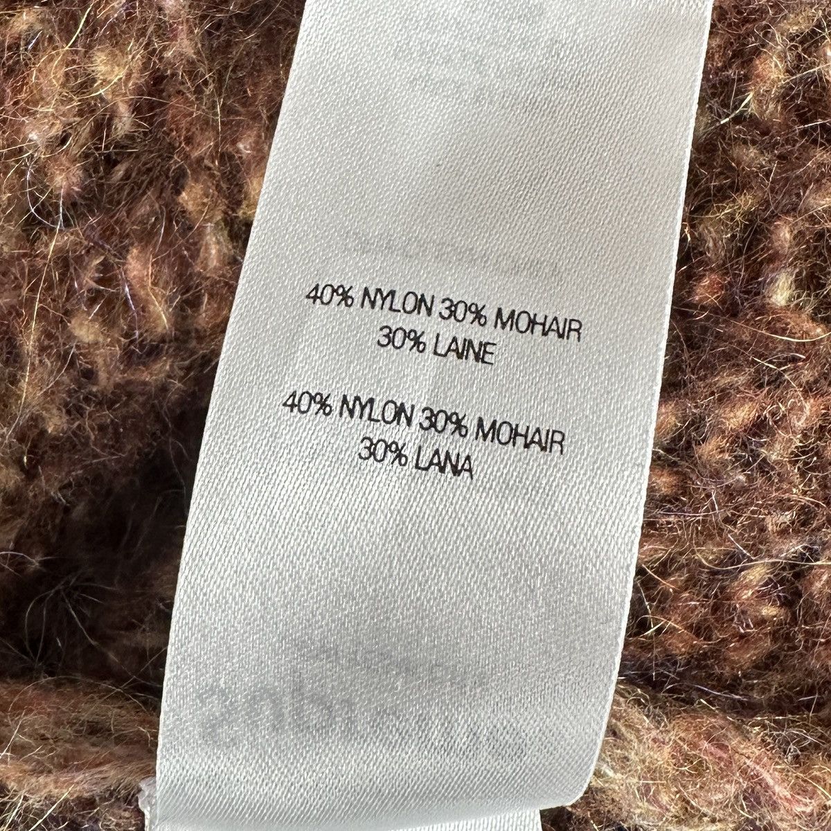 Supreme Supreme Brown 2-Tone Mohair Cardigan SS25 Size US L / EU 52-54 / 3 - 11 Thumbnail