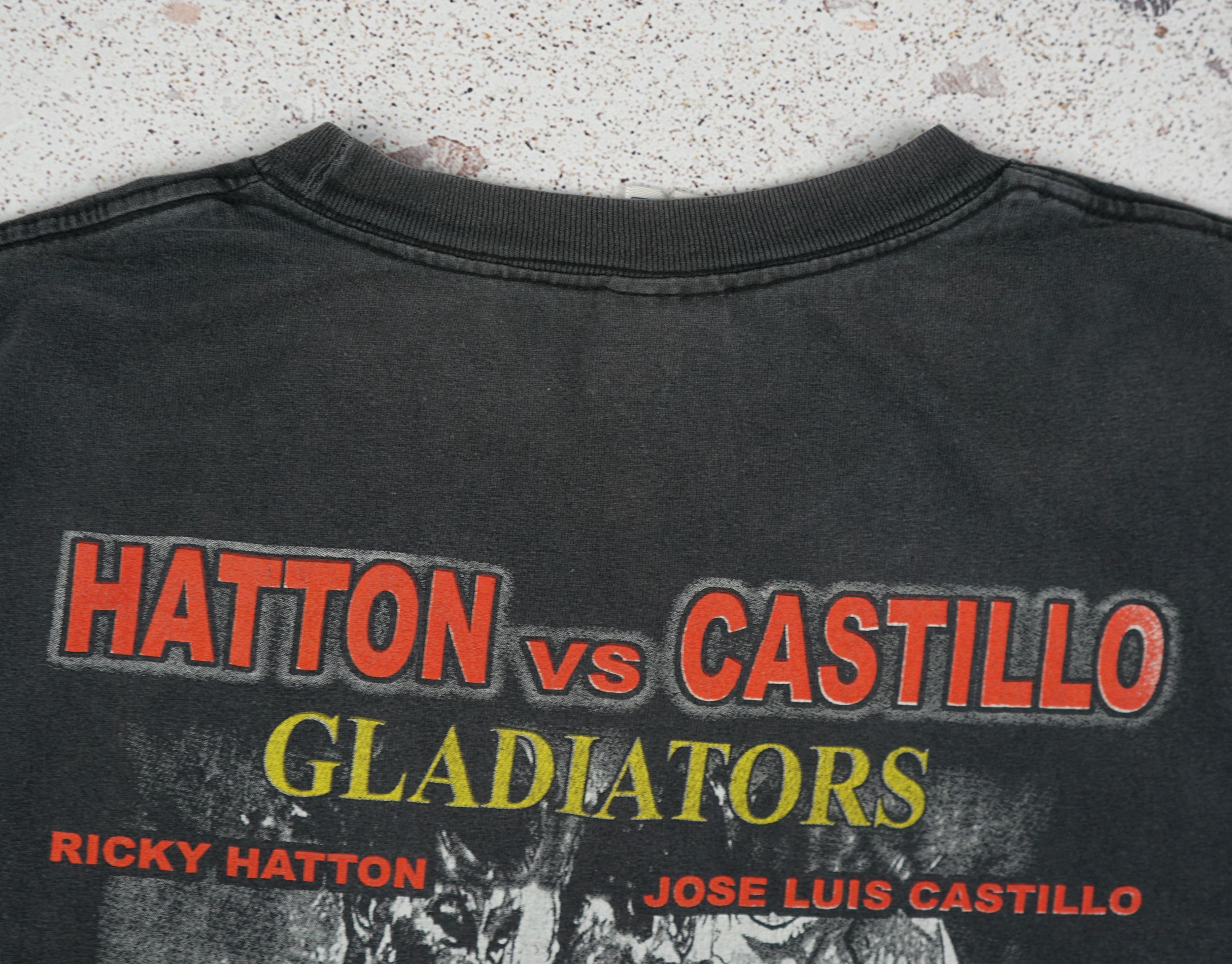Vintage Vintage Ricky Hatton vs Jose Luis Castillo Las Vegas T Shirt Size US XXL / EU 58 / 5 - 13 Thumbnail