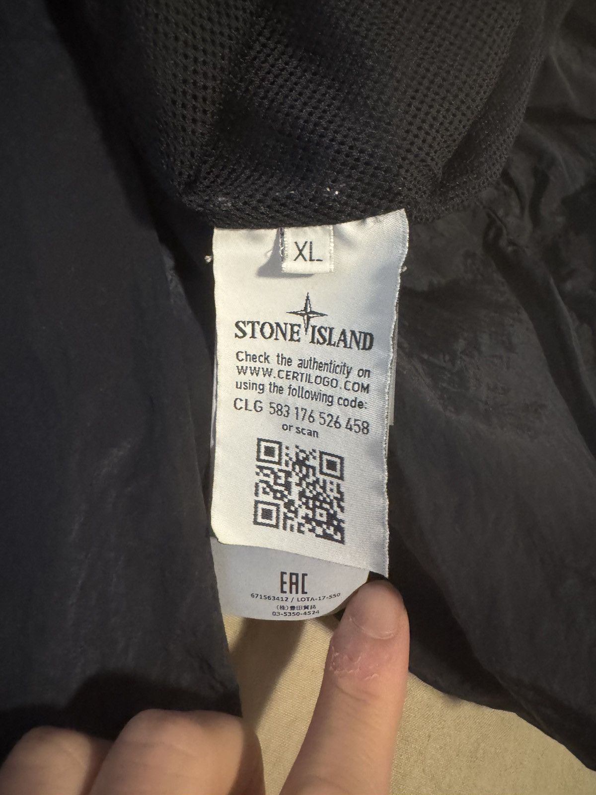 Stone Island Stone Island Nylon Metal Quarter Zip Size US XL / EU 56 / 4 - 5 Thumbnail
