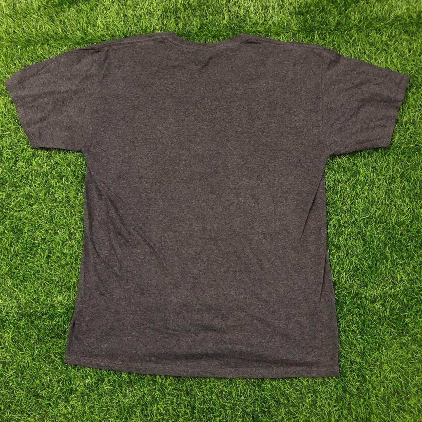 Jerzees Men’s Grey Hornets Marshall Traditional Graphic Tee Size US L / EU 52-54 / 3 - 2 Thumbnail