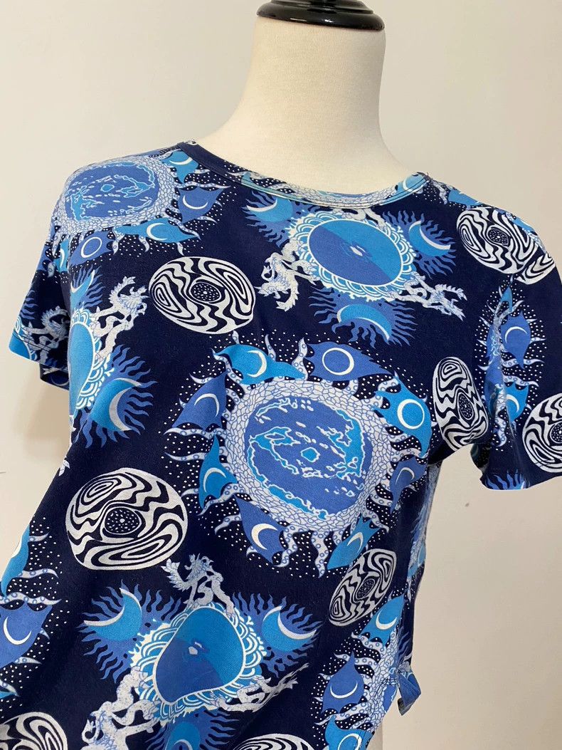 Vivienne Westwood Vivienne Westwood Blue sunflower Milky Way galaxy planet s Size M / US 6-8 / IT 42-44 - 3 Thumbnail
