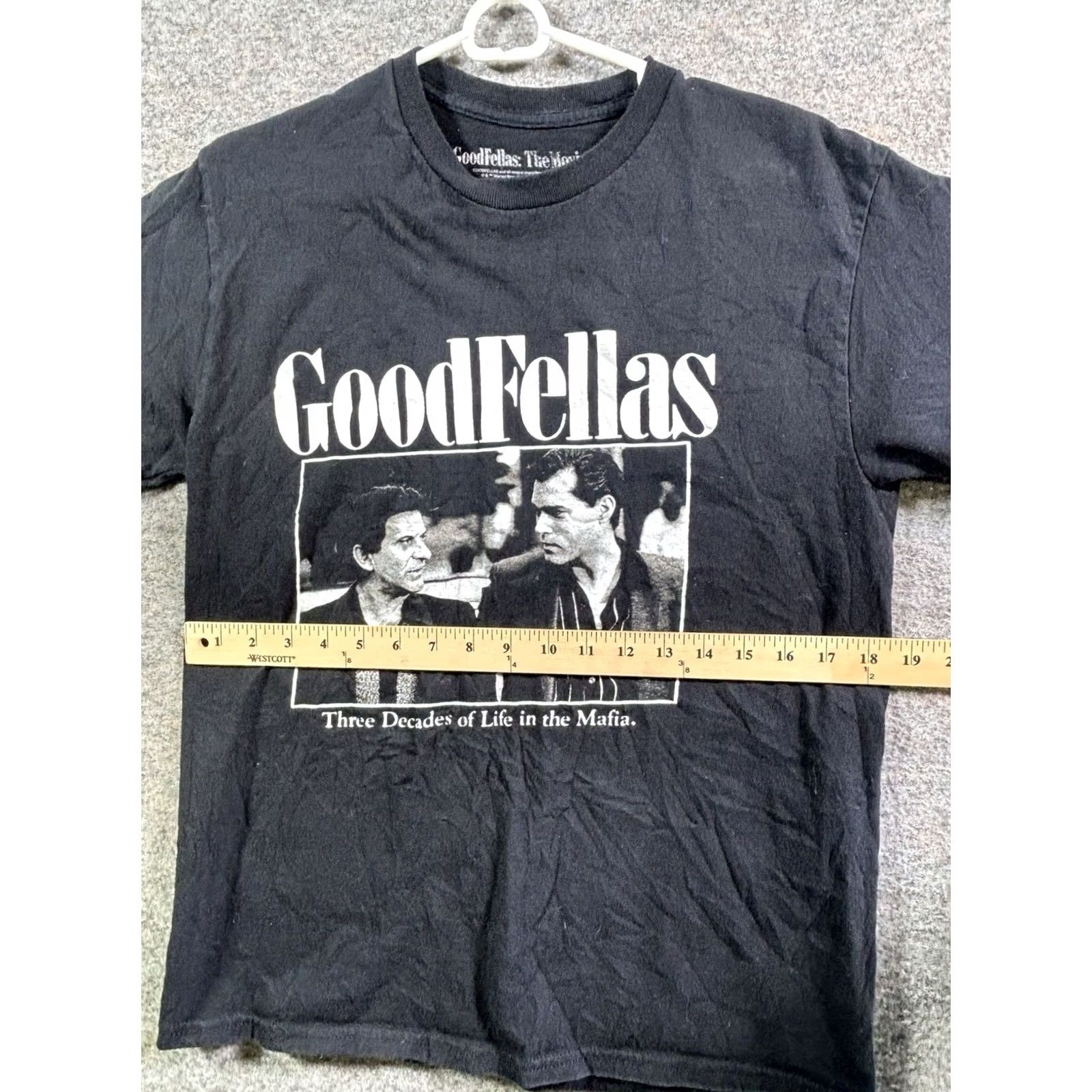 Ripple Junction Goodfellas The Movie Men's Graphic T-shirt Large Black Short Sleeve Mafia Size US L / EU 52-54 / 3 - 4 Thumbnail