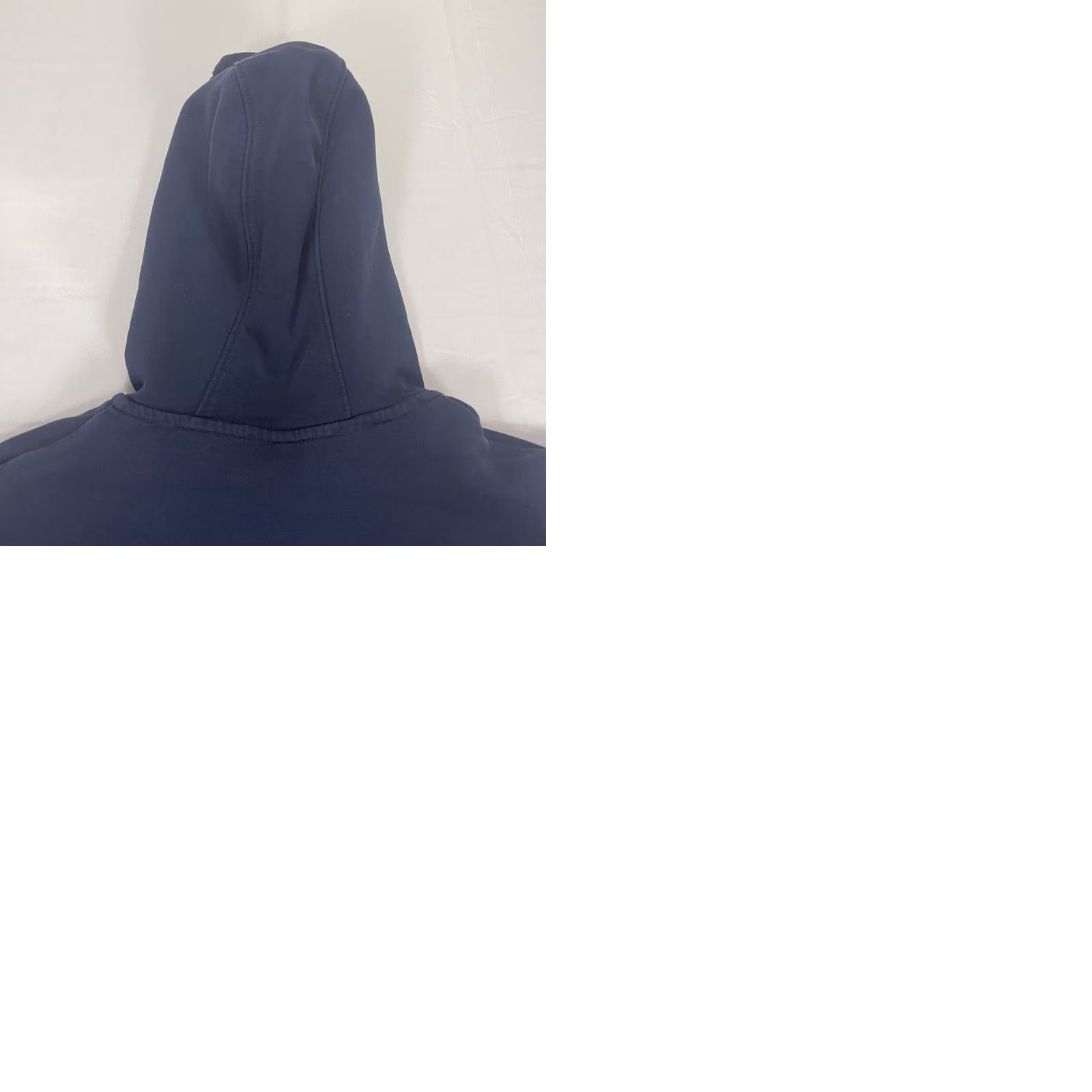 Nike VINTAGE Nike Full Zip Sweatshirt Hoodie L Navy Blue White Size US L / EU 52-54 / 3 - 11 Thumbnail