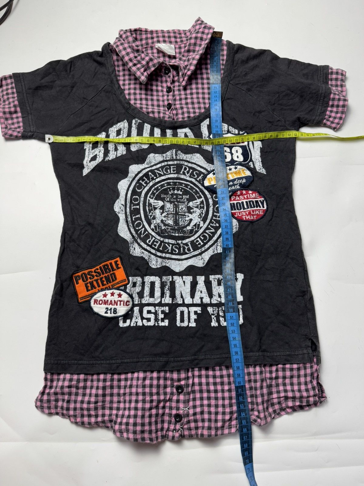 If Six Was Nine × Japanese Brand × Le Grande Bleu (L.G.B.) Japanese Double Layers Gothic Poem Style Size US S / EU 44-46 / 1 - 7 Thumbnail