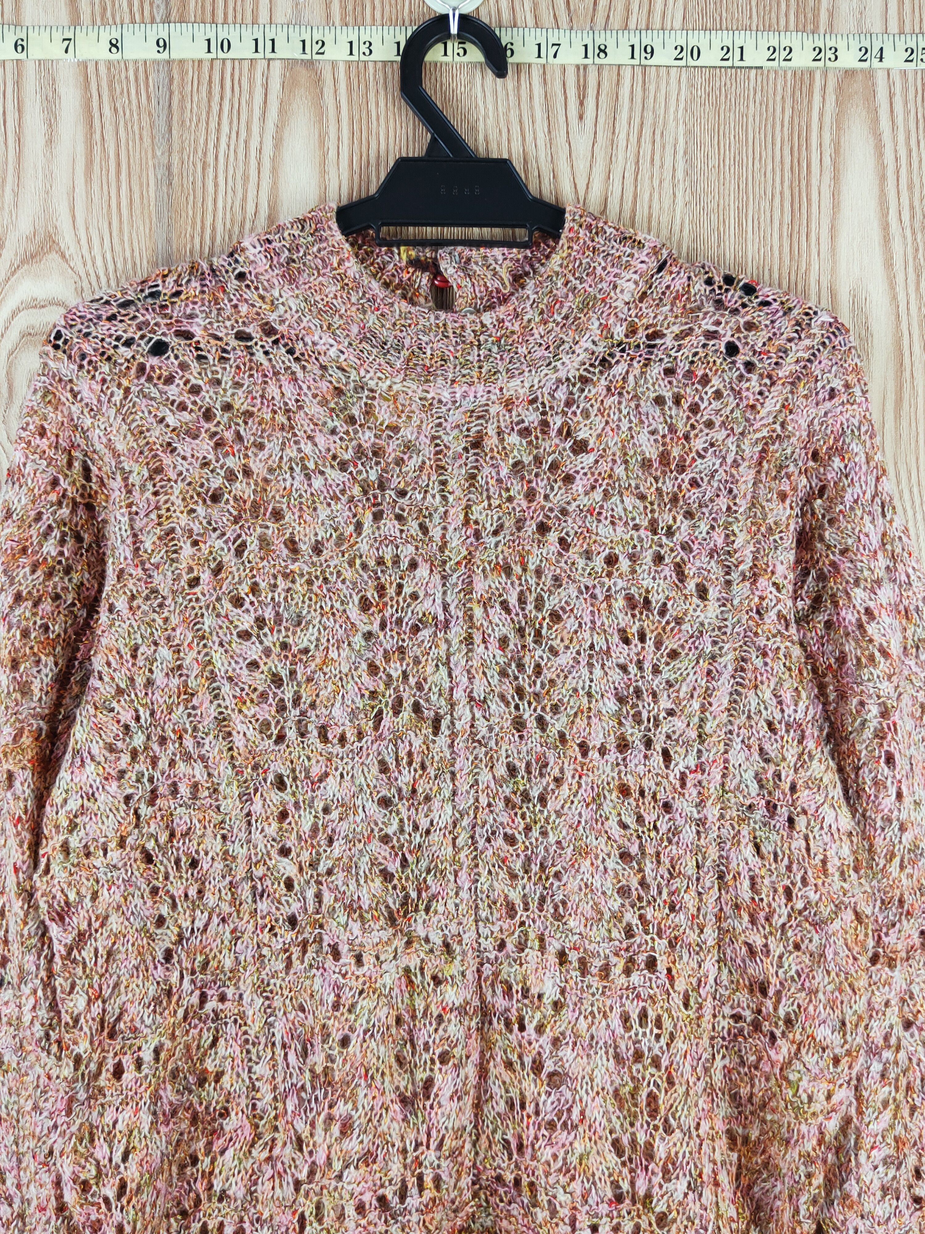 Japanese Brand Japanese Brand Mix Color Knitwear Sweatshirts #W053 Size M / US 6-8 / IT 42-44 - 2 Thumbnail