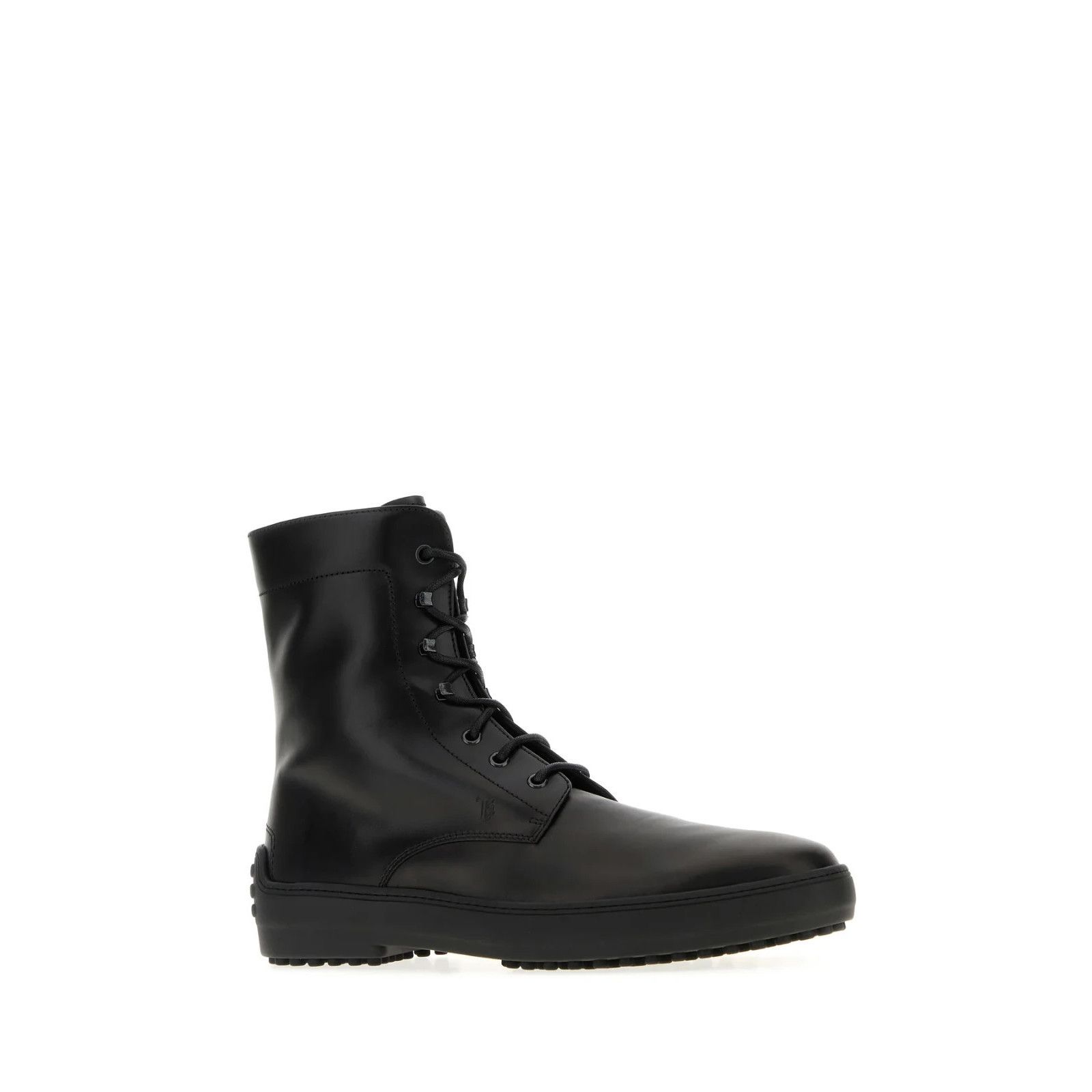TOD'S Black Leather Ankle Boots New & Authentic (Men's size: