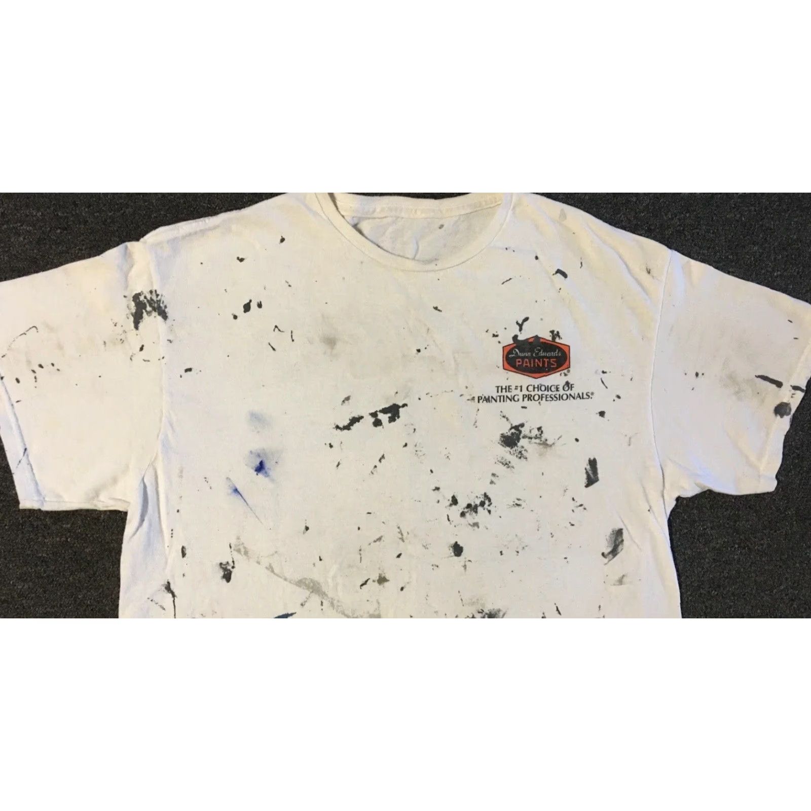 Thrasher VINTAGE Thrashed Faded Distress Paint Splatter Shirt M L White Size US M / EU 48-50 / 2 - 6 Thumbnail